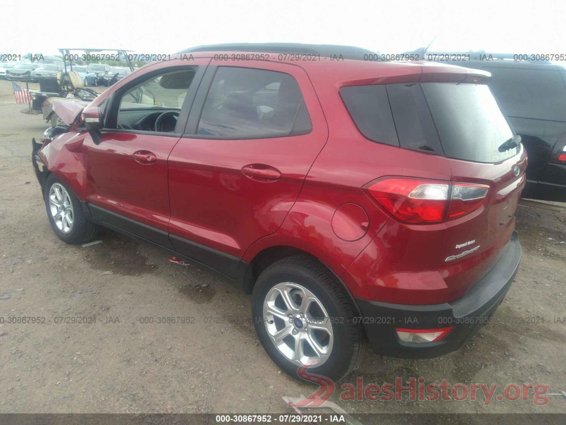 MAJ3P1TEXJC221293 2018 FORD ECOSPORT