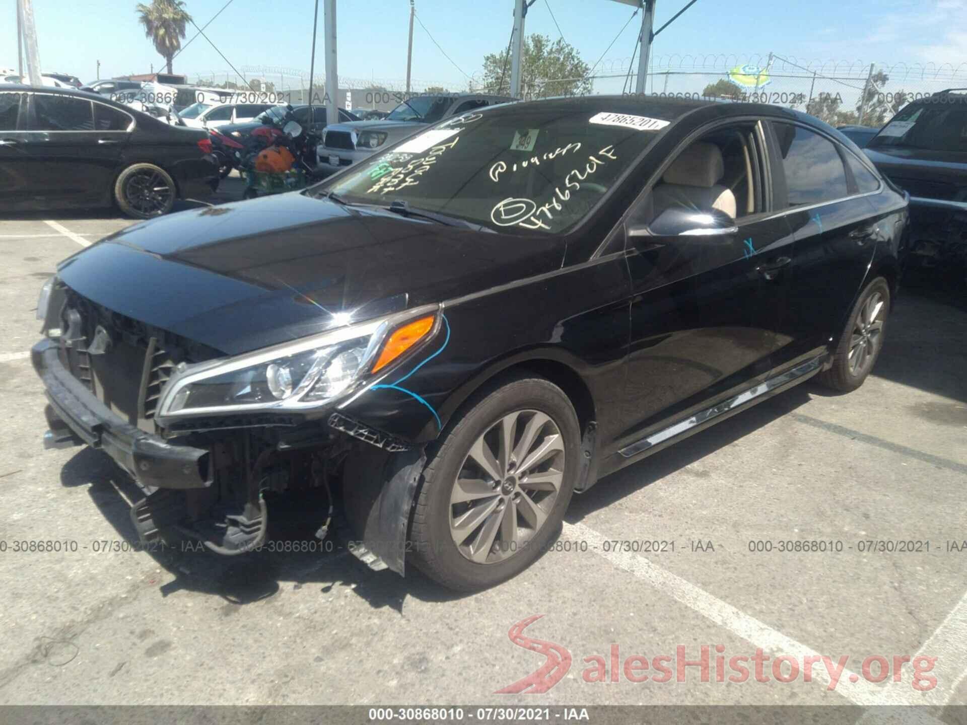 5NPE34AF0GH403478 2016 HYUNDAI SONATA