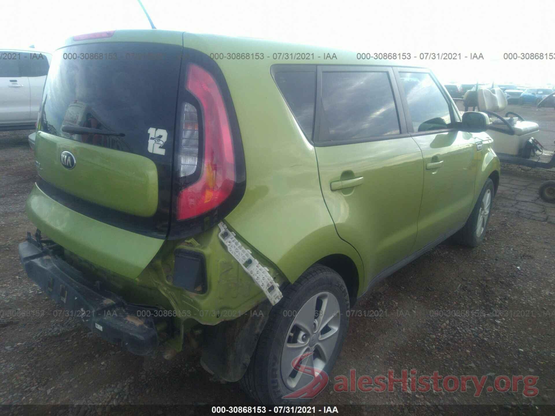 KNDJN2A25G7830833 2016 KIA SOUL