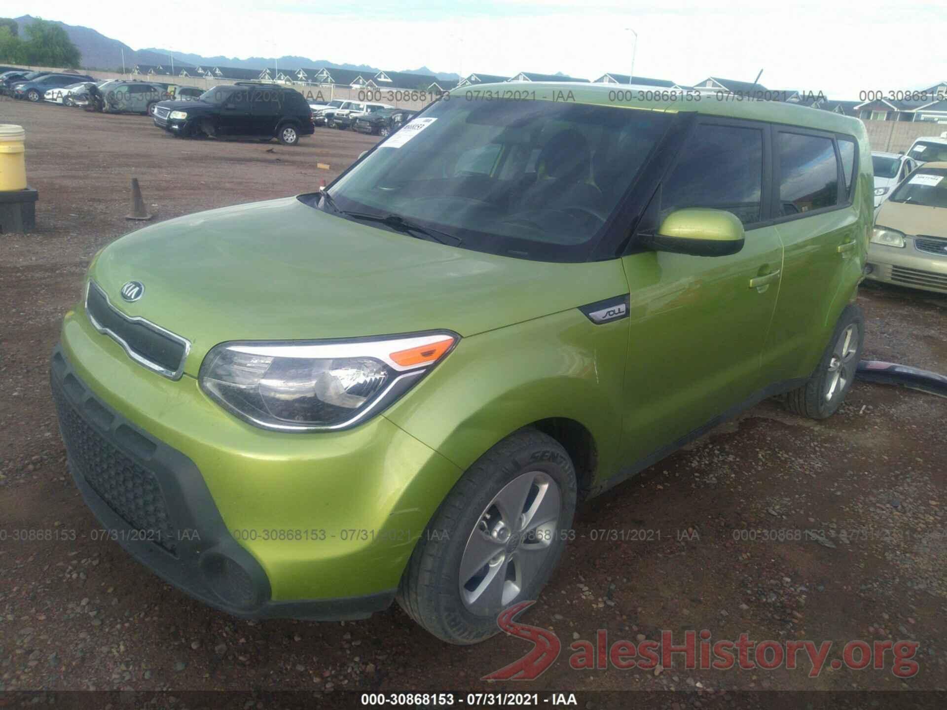 KNDJN2A25G7830833 2016 KIA SOUL