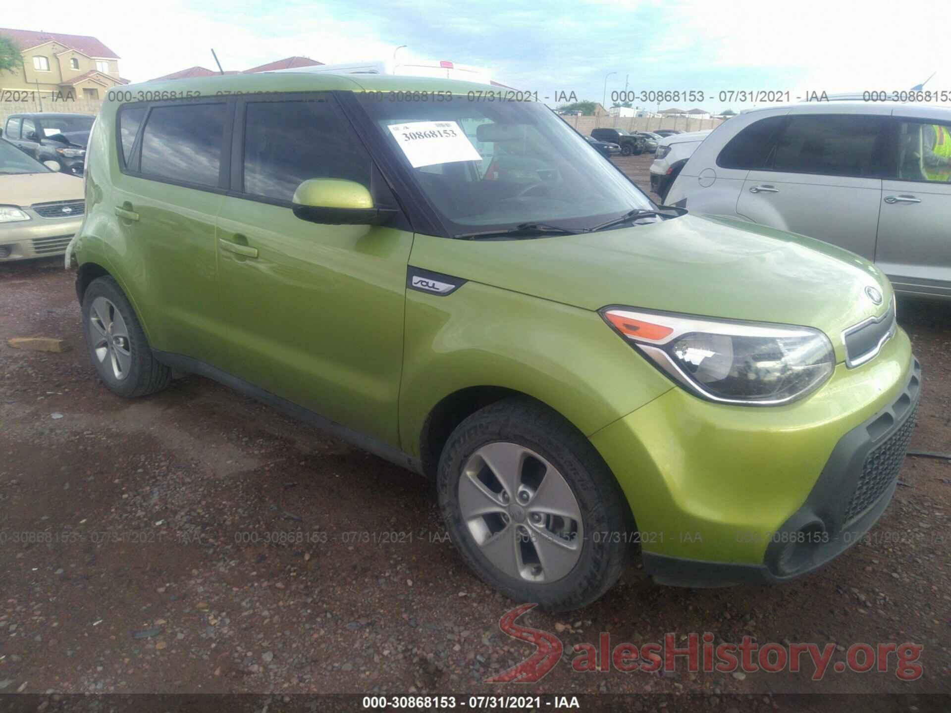 KNDJN2A25G7830833 2016 KIA SOUL