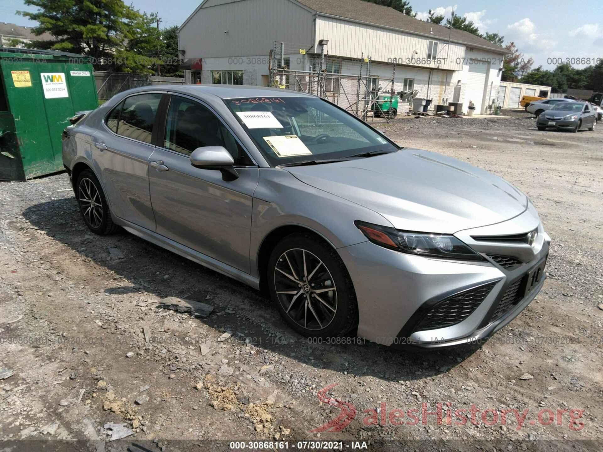 4T1G11AK8MU459031 2021 TOYOTA CAMRY