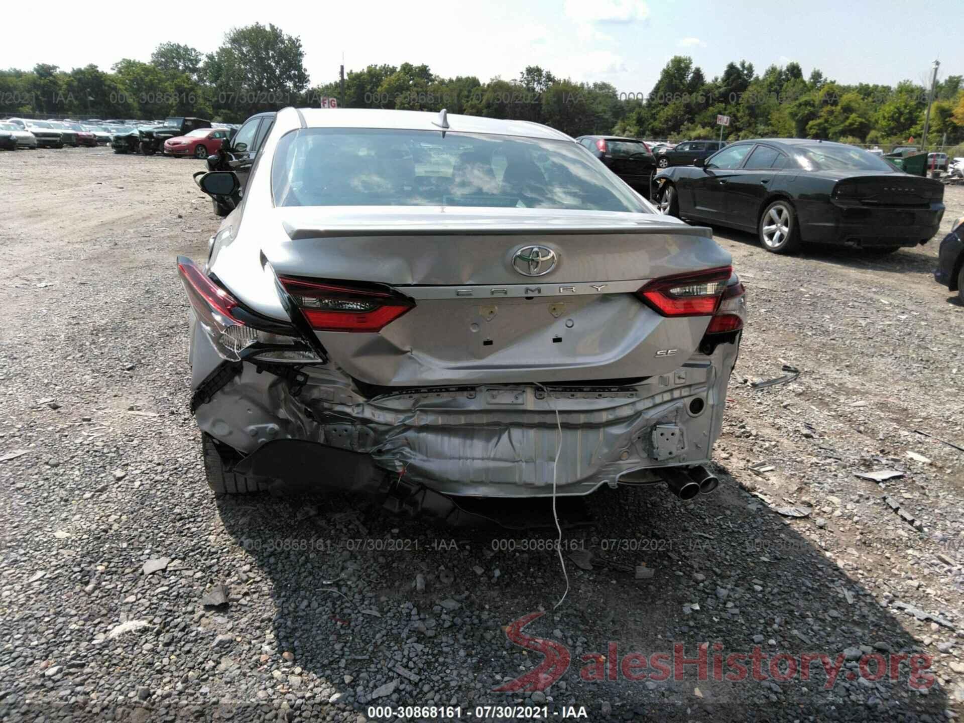 4T1G11AK8MU459031 2021 TOYOTA CAMRY