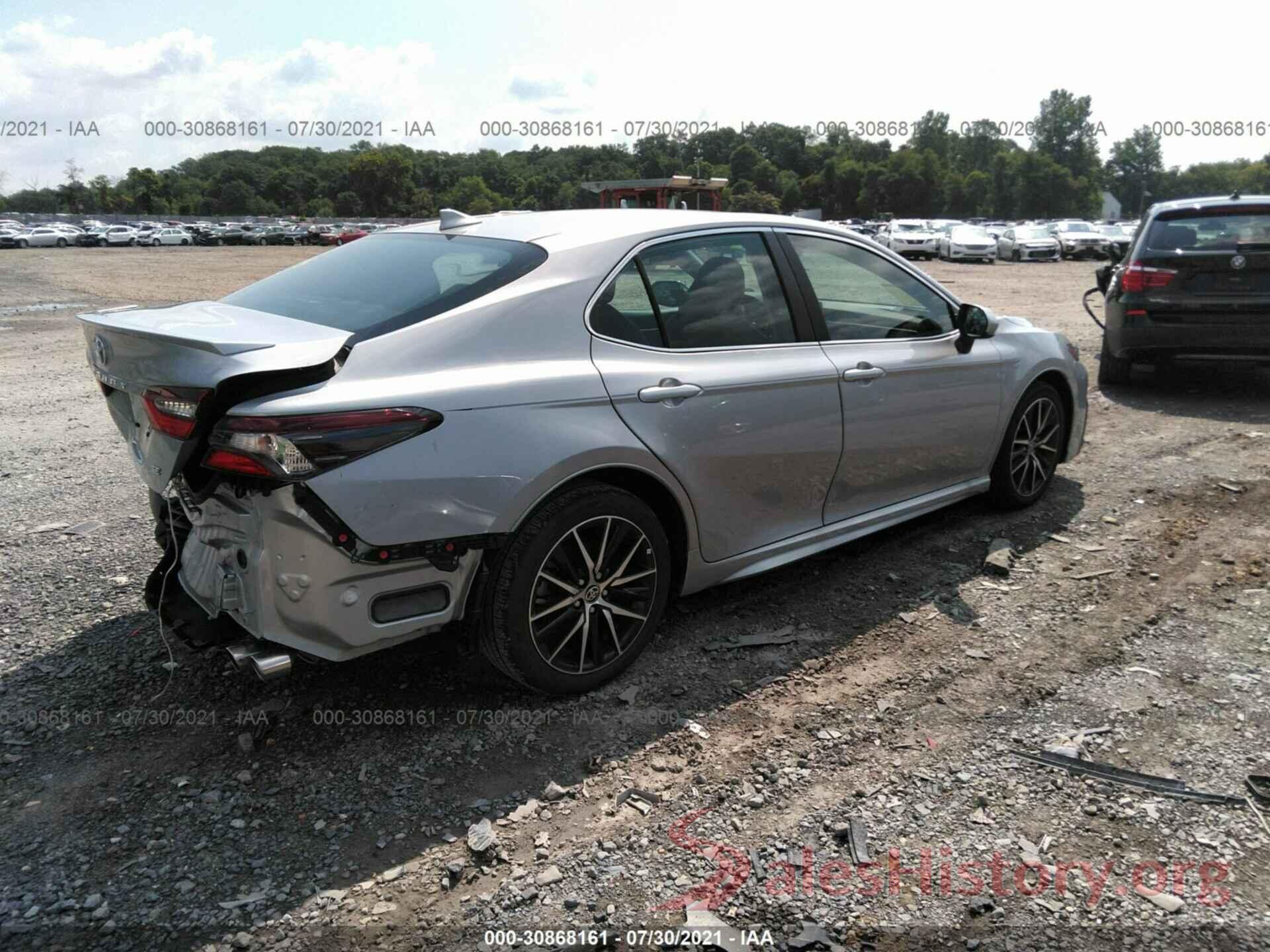 4T1G11AK8MU459031 2021 TOYOTA CAMRY