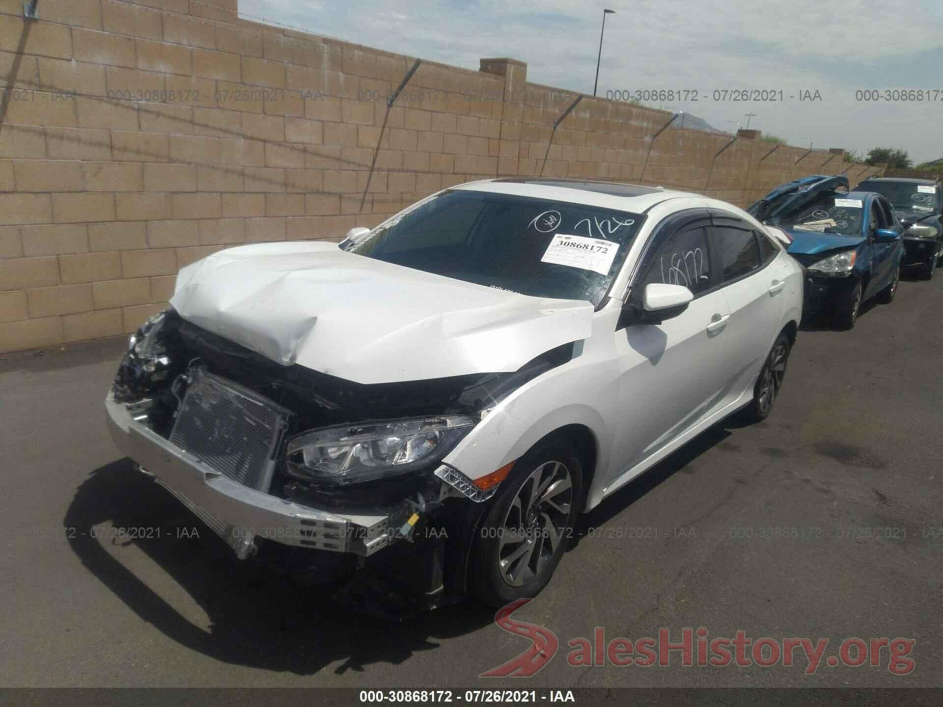 19XFC2F78HE231670 2017 HONDA CIVIC SEDAN