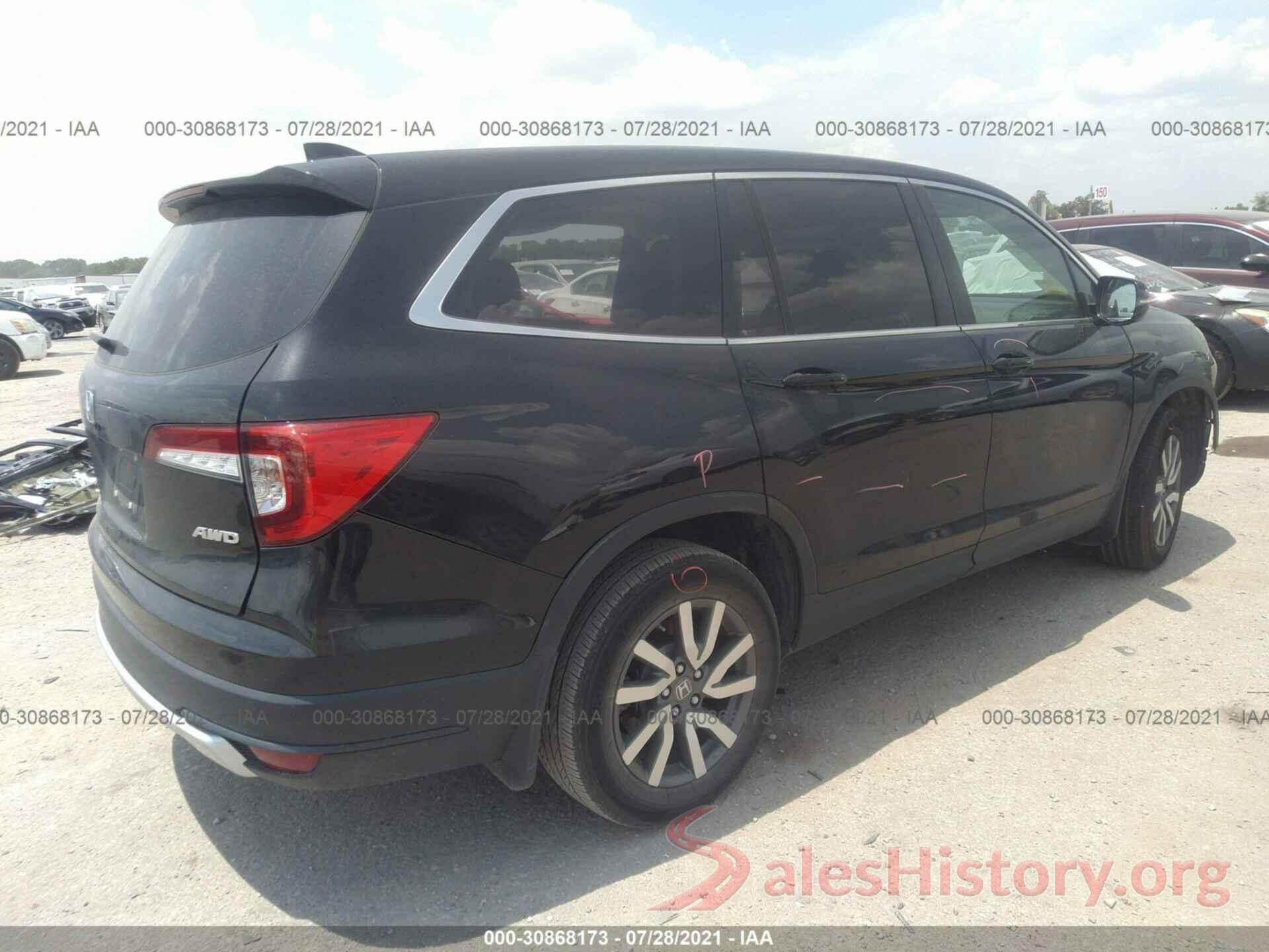 5FNYF6H52KB024700 2019 HONDA PILOT