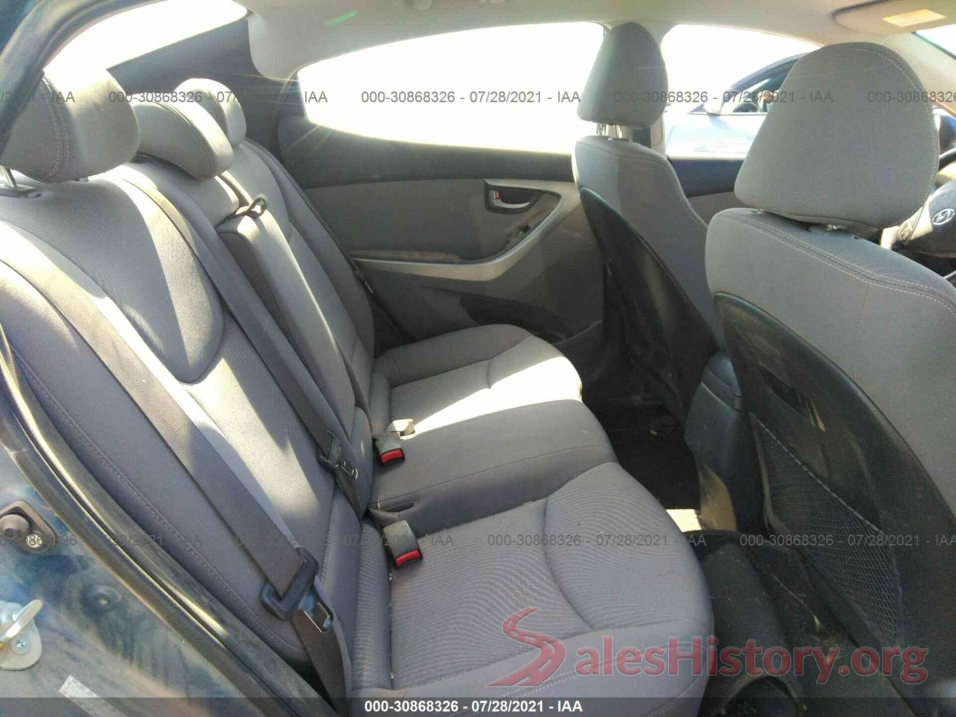 KMHDH4AE6GU482712 2016 HYUNDAI ELANTRA