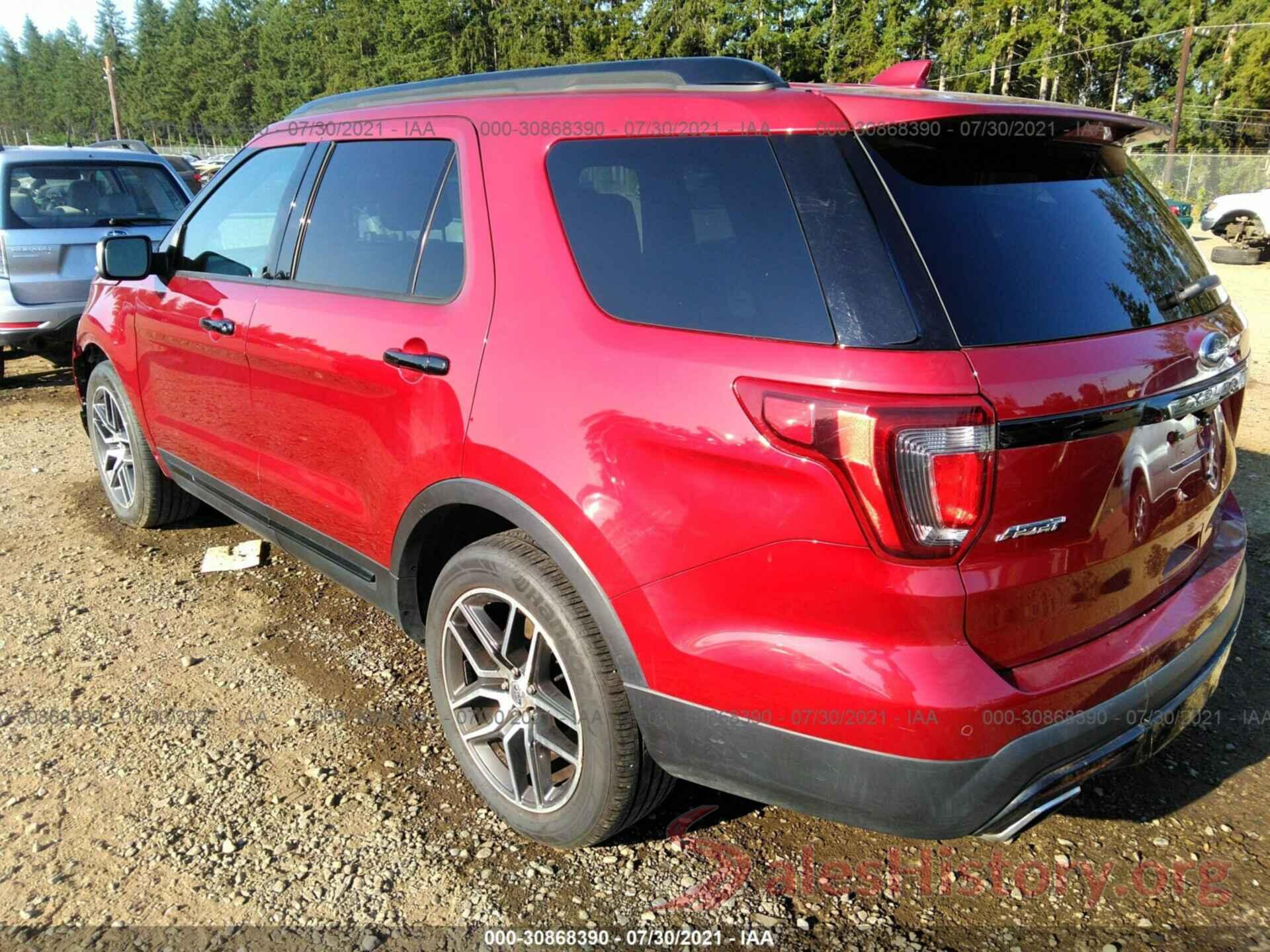 1FM5K8GTXGGB19265 2016 FORD EXPLORER