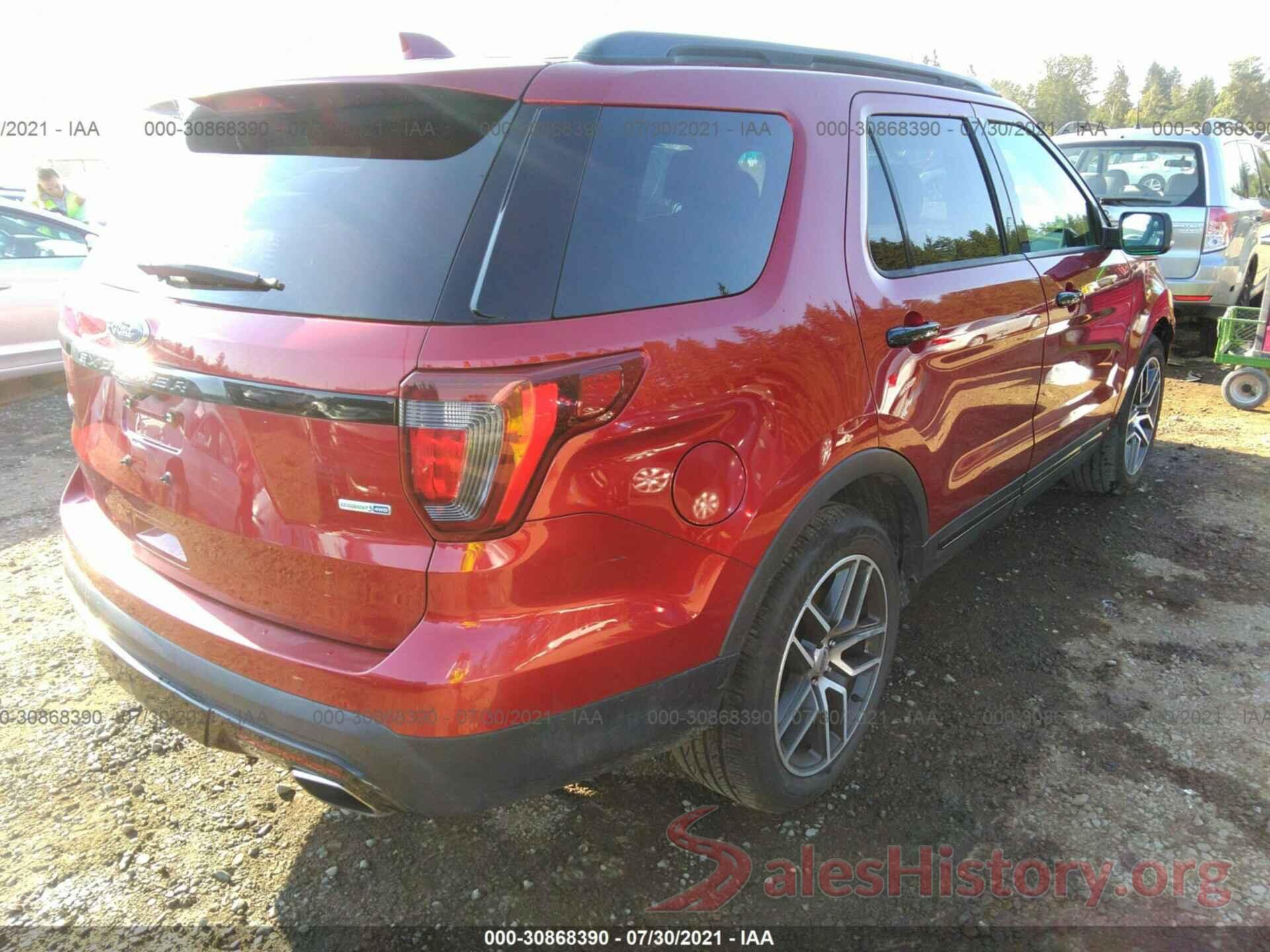 1FM5K8GTXGGB19265 2016 FORD EXPLORER