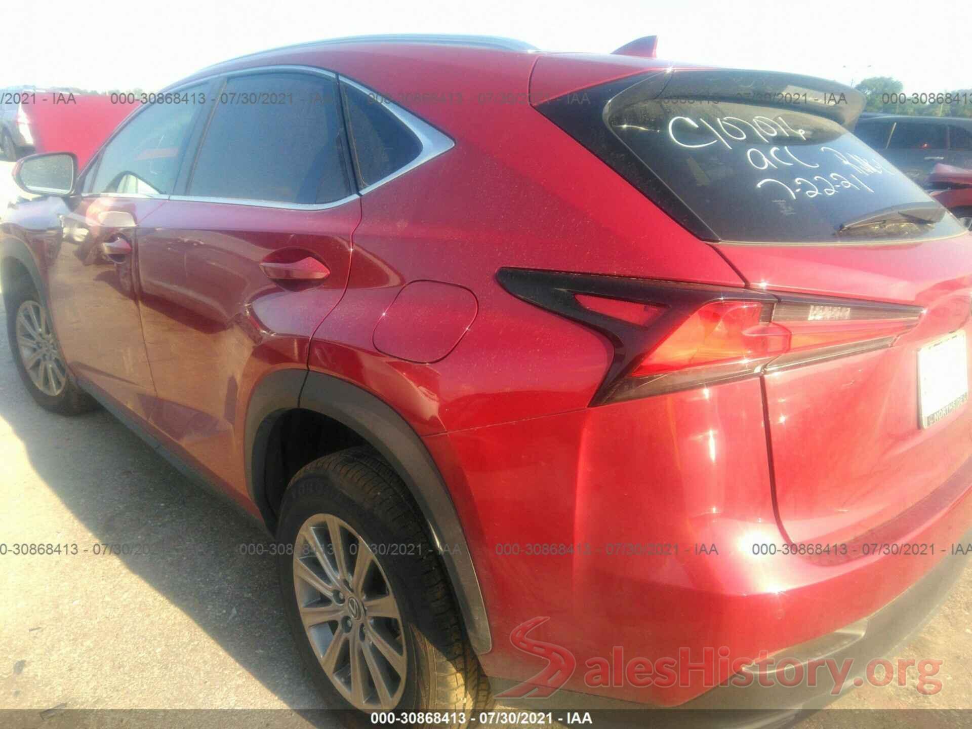 JTJDARBZ3M5029867 2021 LEXUS NX