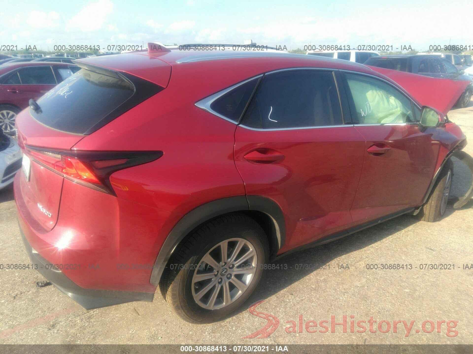 JTJDARBZ3M5029867 2021 LEXUS NX