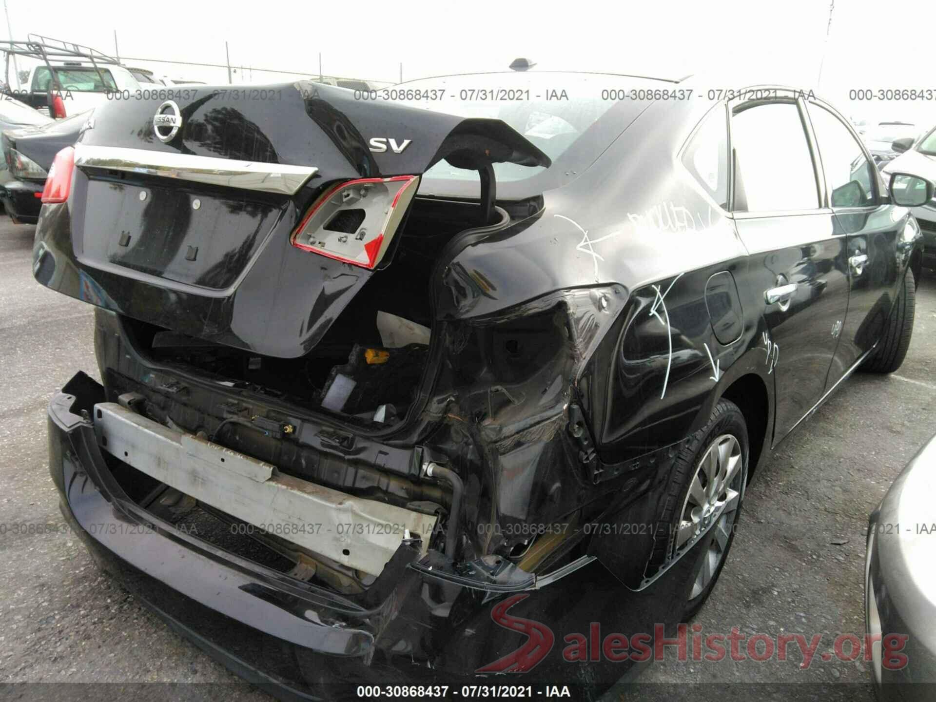 3N1AB7AP6GL669943 2016 NISSAN SENTRA