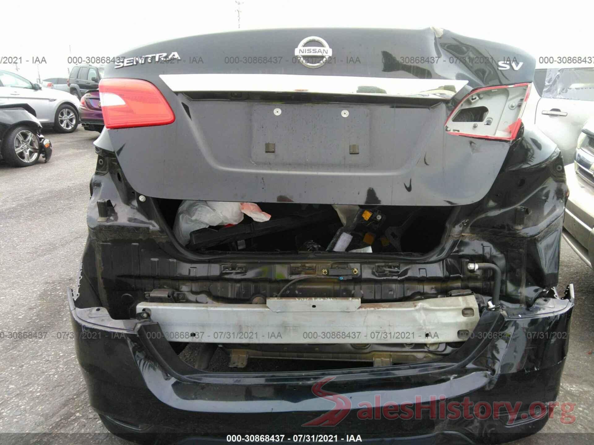 3N1AB7AP6GL669943 2016 NISSAN SENTRA