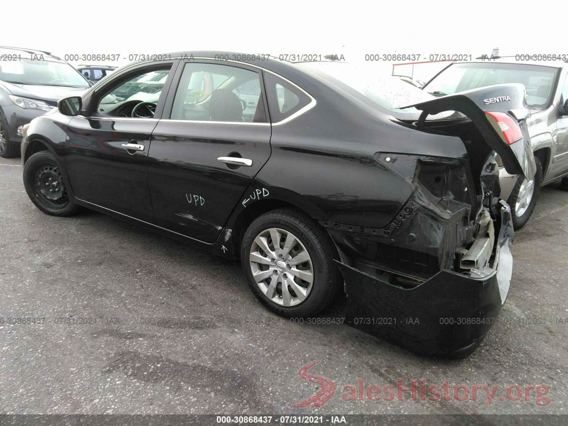 3N1AB7AP6GL669943 2016 NISSAN SENTRA