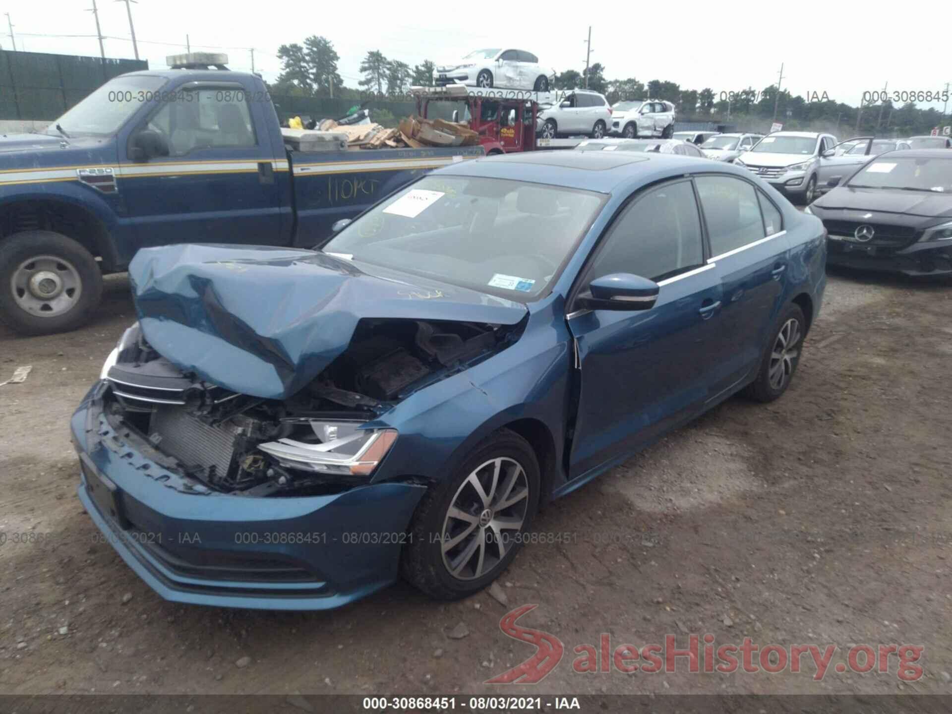 3VWDB7AJ7HM387454 2017 VOLKSWAGEN JETTA