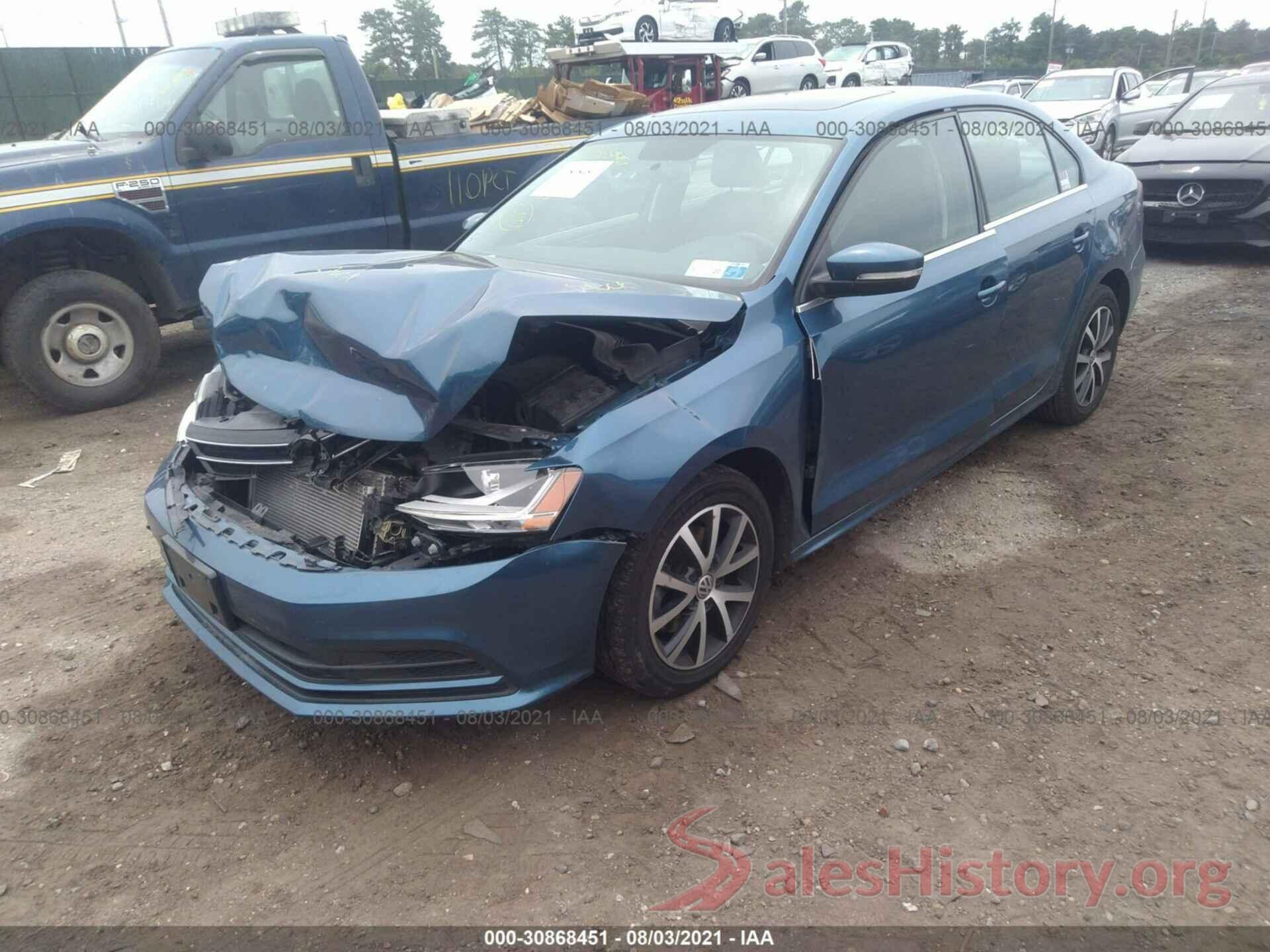 3VWDB7AJ7HM387454 2017 VOLKSWAGEN JETTA