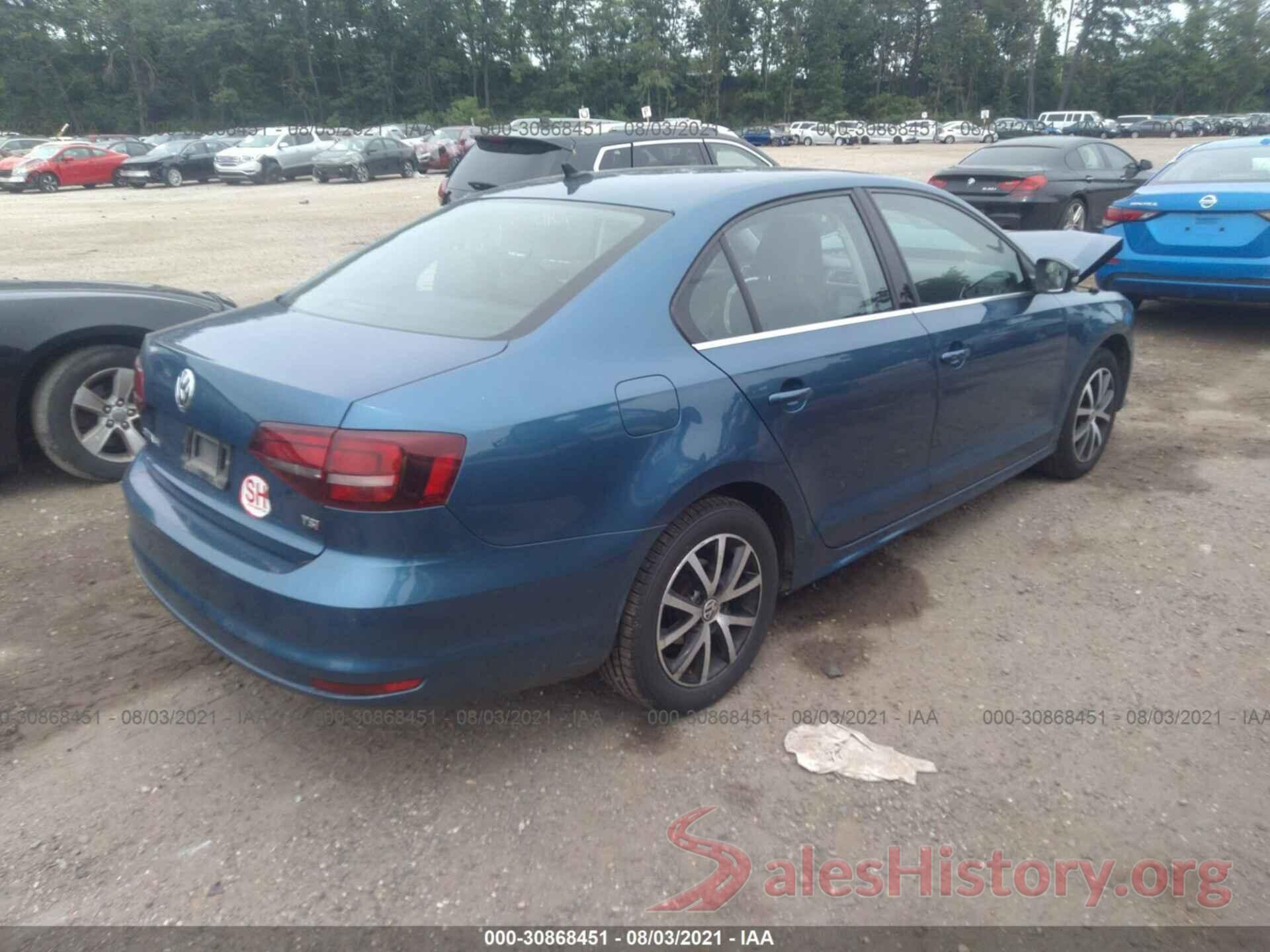 3VWDB7AJ7HM387454 2017 VOLKSWAGEN JETTA