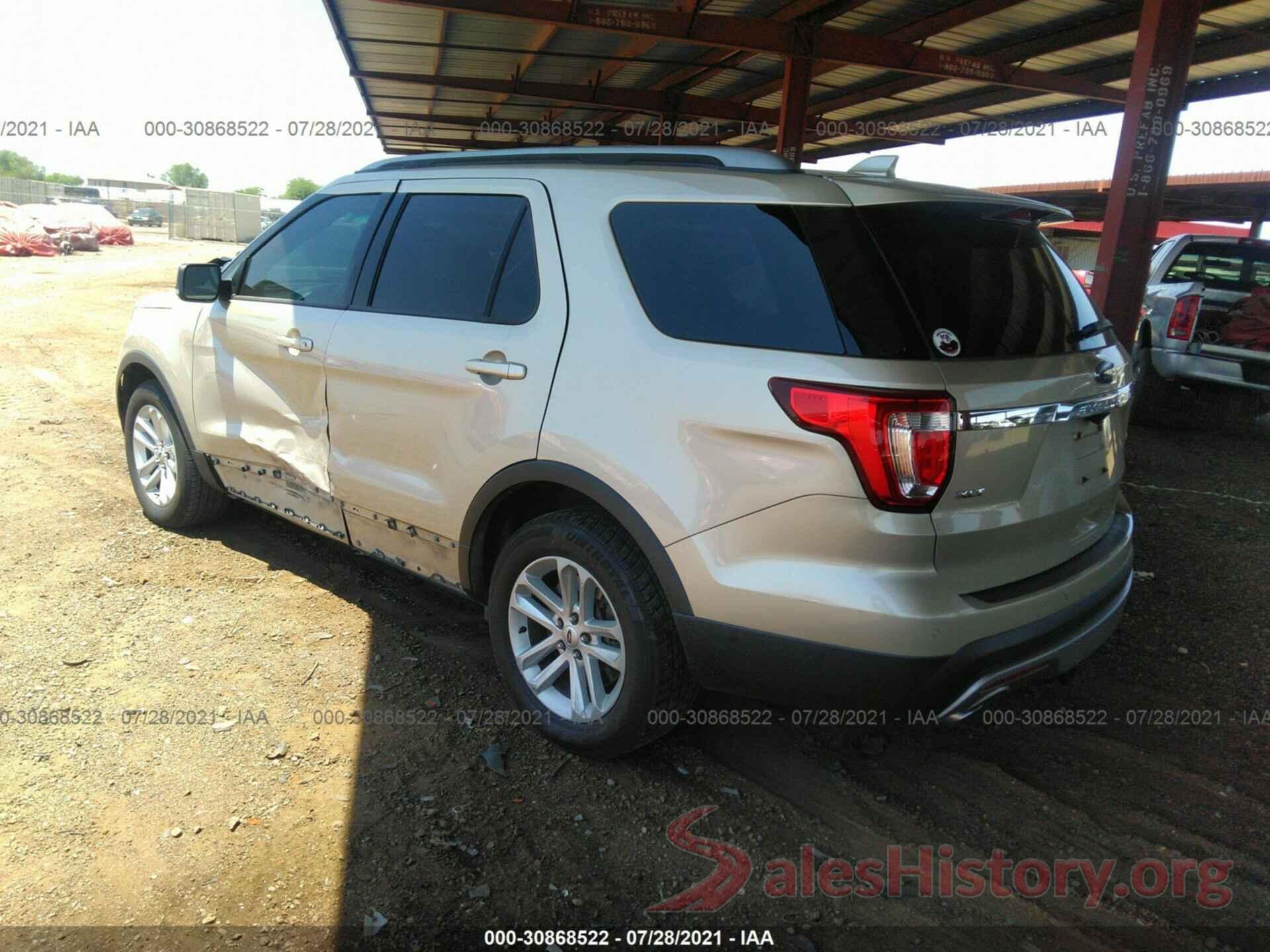 1FM5K7DH5HGB63914 2017 FORD EXPLORER