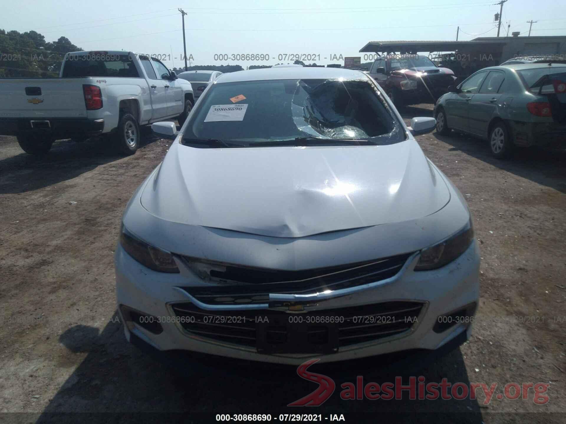 1G1ZE5ST8HF163042 2017 CHEVROLET MALIBU