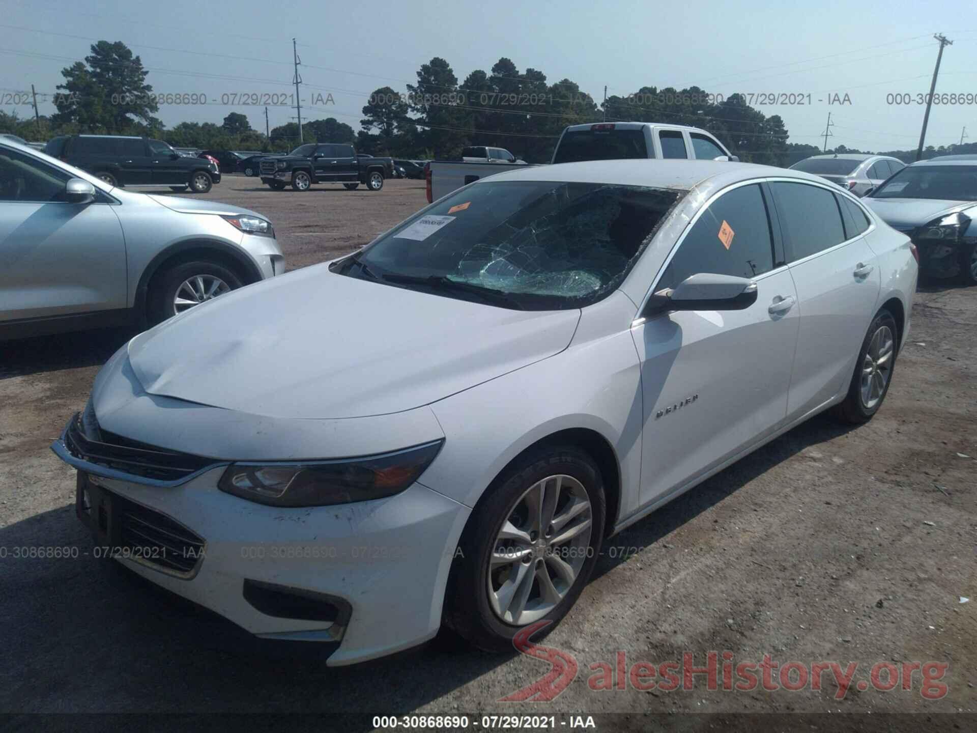 1G1ZE5ST8HF163042 2017 CHEVROLET MALIBU