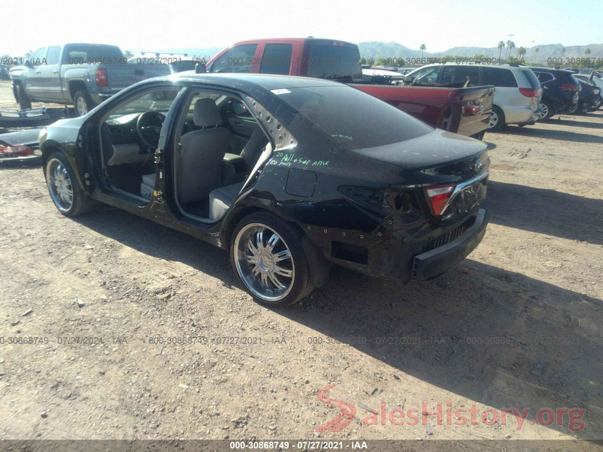 4T1BF1FK6GU569780 2016 TOYOTA CAMRY