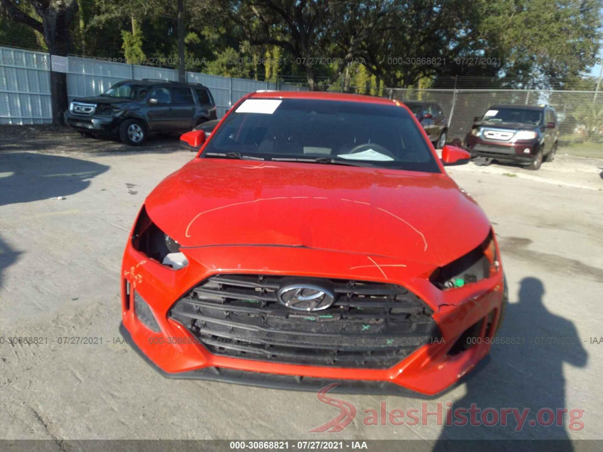 KMHTG6AFXKU016647 2019 HYUNDAI VELOSTER