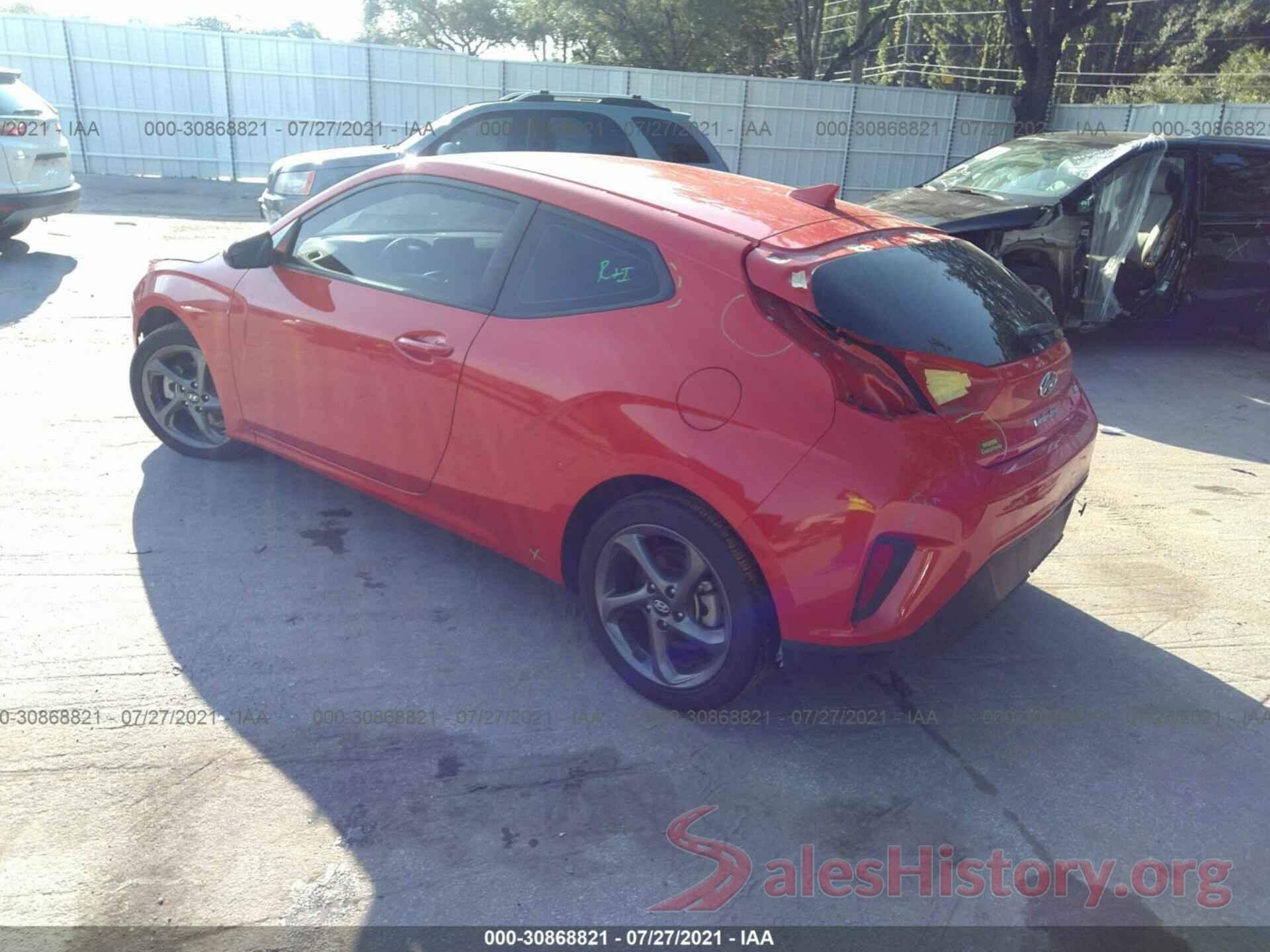 KMHTG6AFXKU016647 2019 HYUNDAI VELOSTER