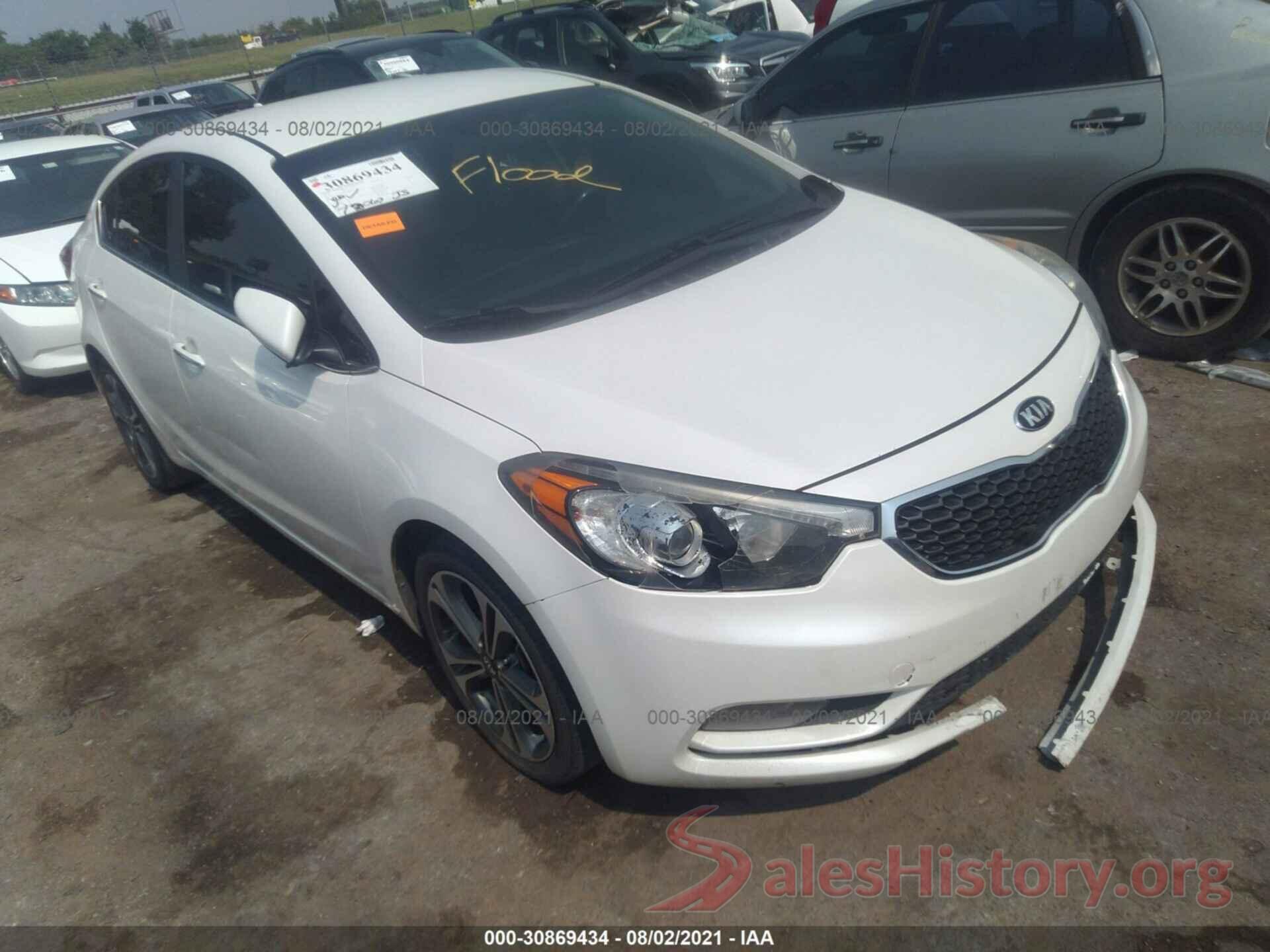 KNAFX4A84G5524389 2016 KIA FORTE