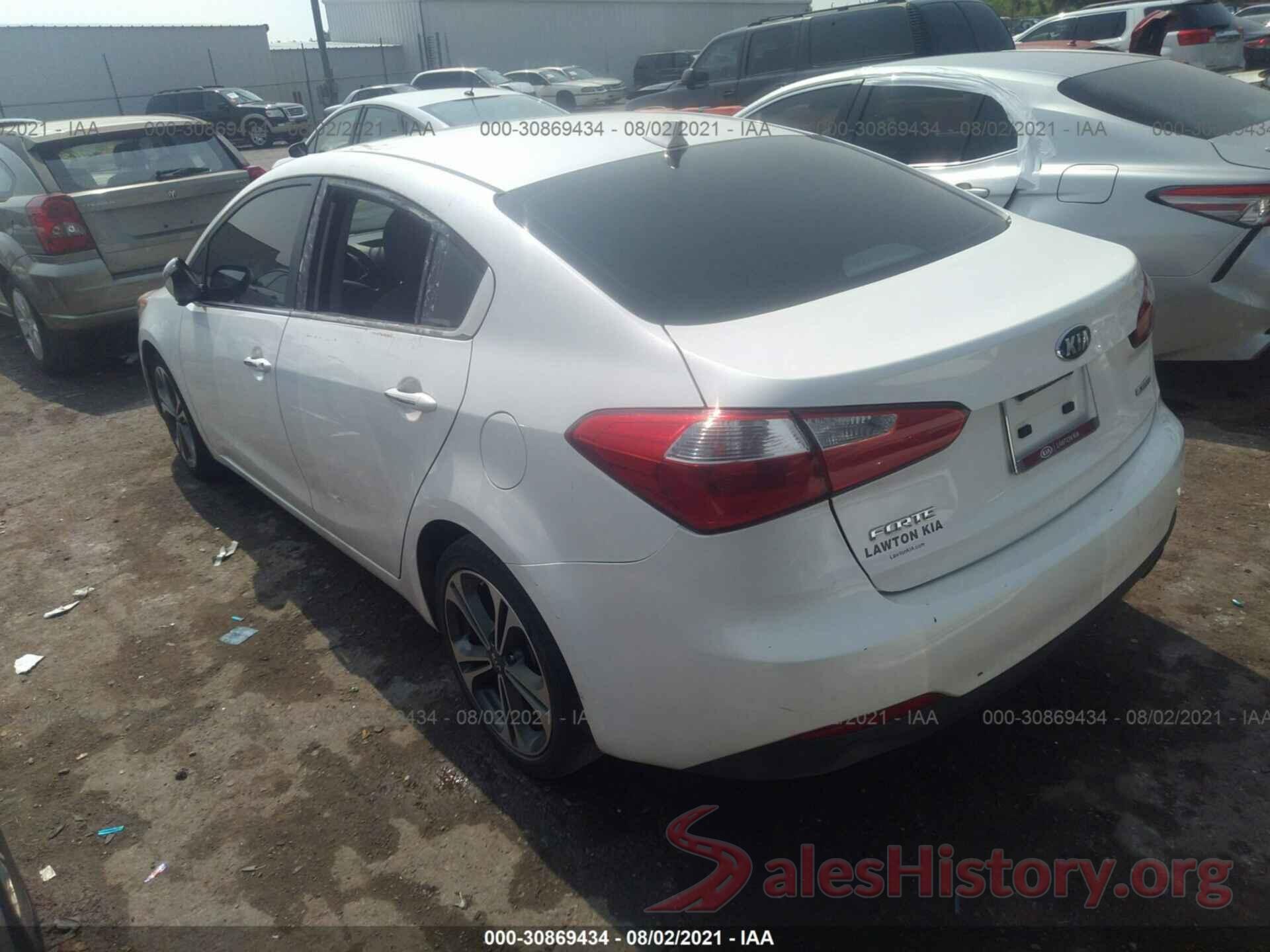 KNAFX4A84G5524389 2016 KIA FORTE