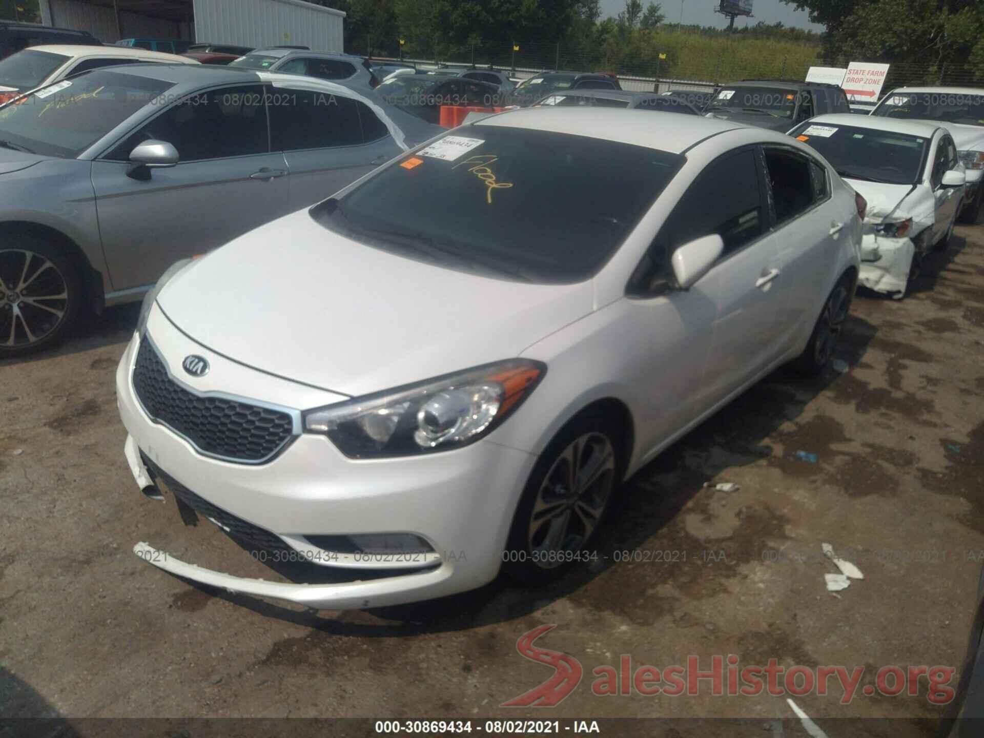 KNAFX4A84G5524389 2016 KIA FORTE