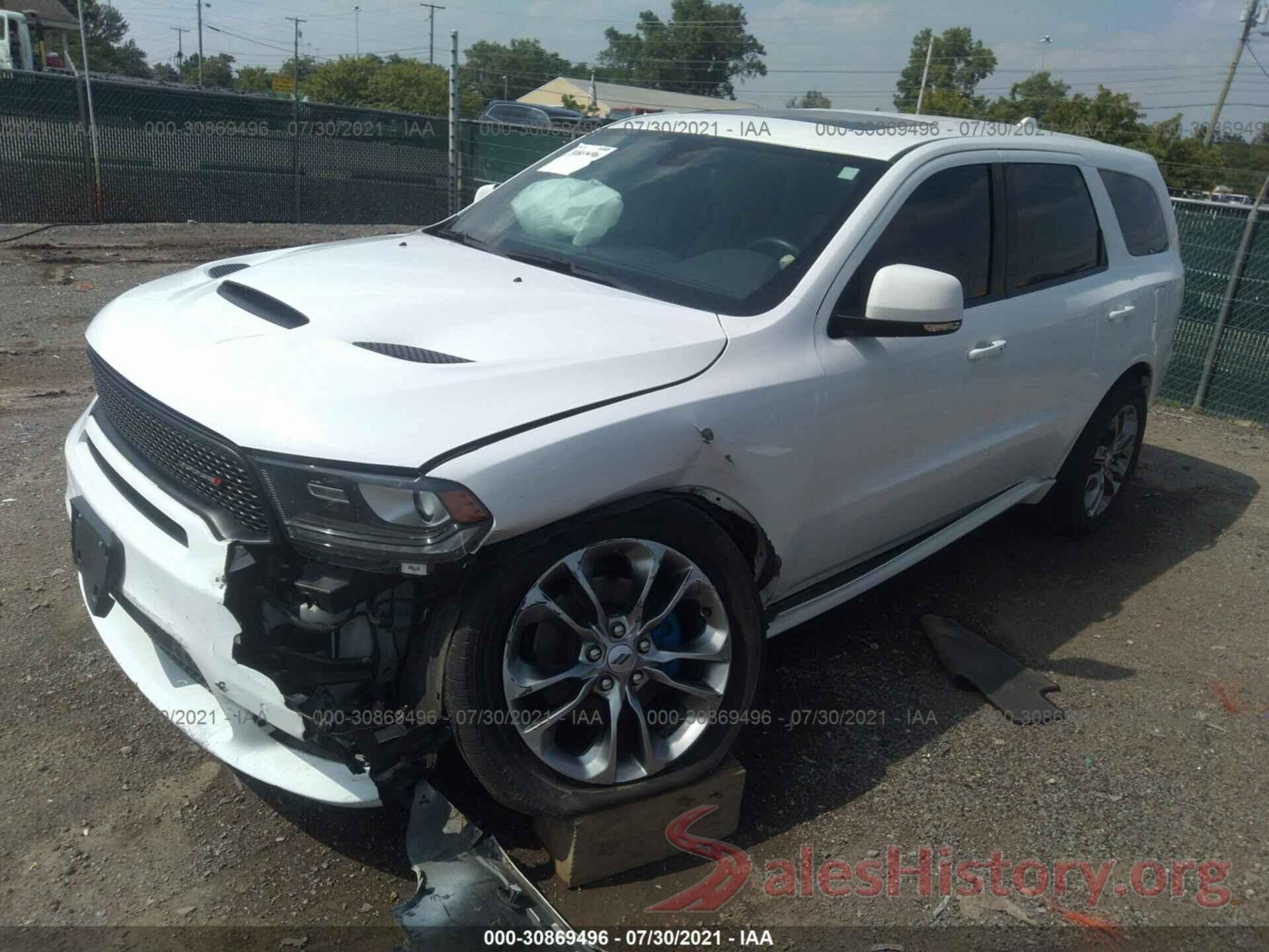 1C4SDJCT9KC738356 2019 DODGE DURANGO