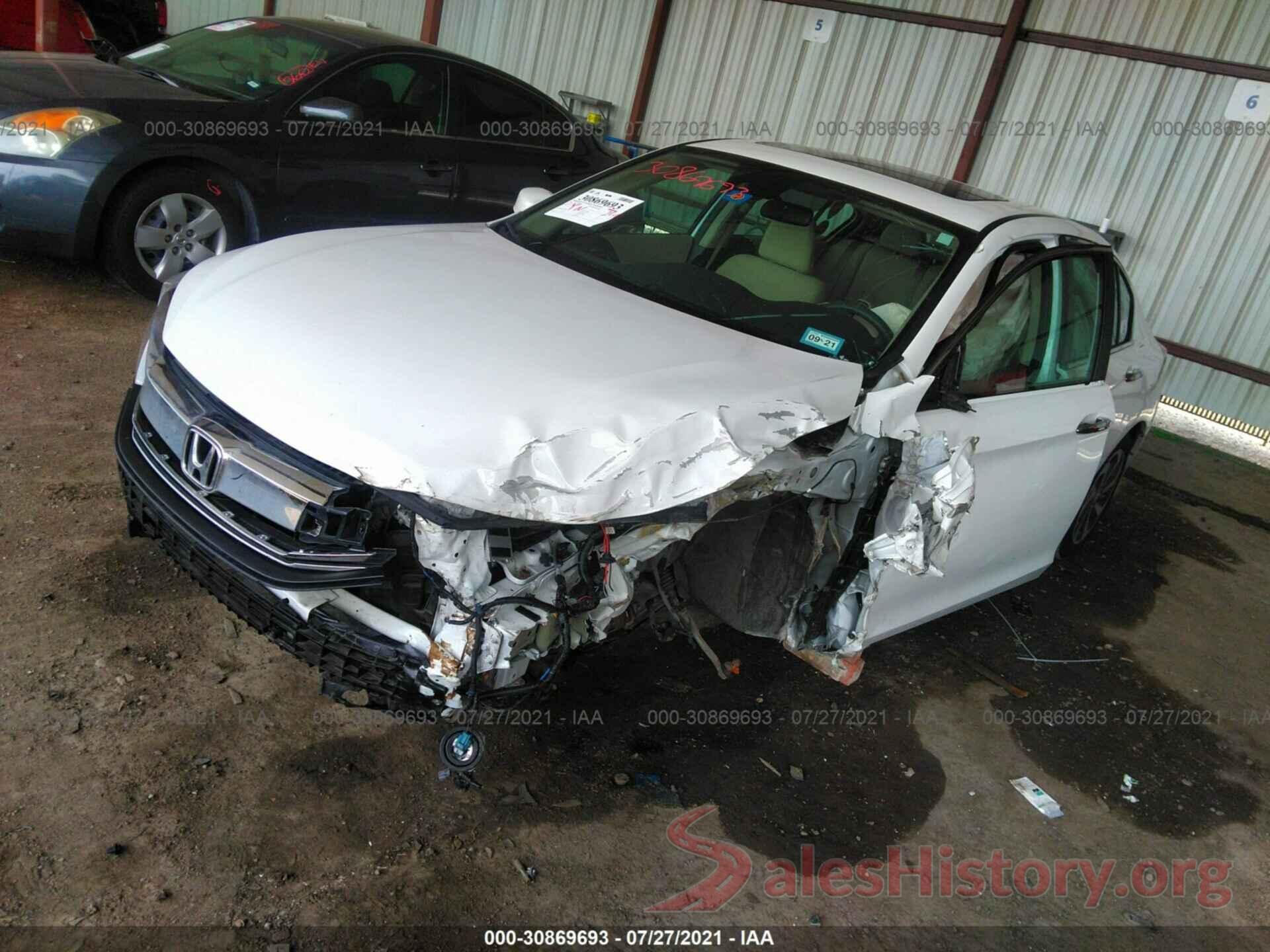 1HGCR2F09GA016497 2016 HONDA ACCORD SEDAN