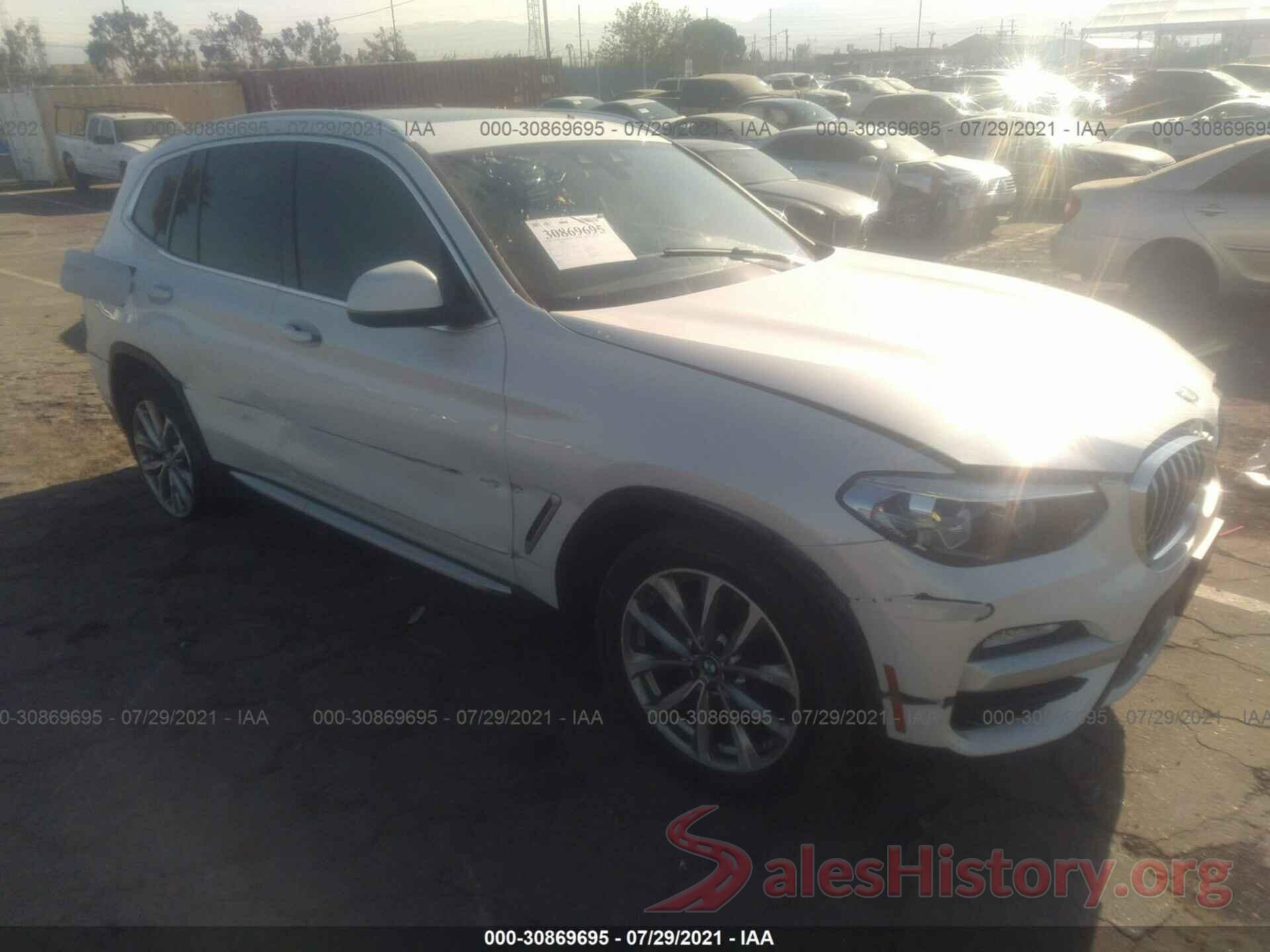 5UXTR7C5XKLF23743 2019 BMW X3