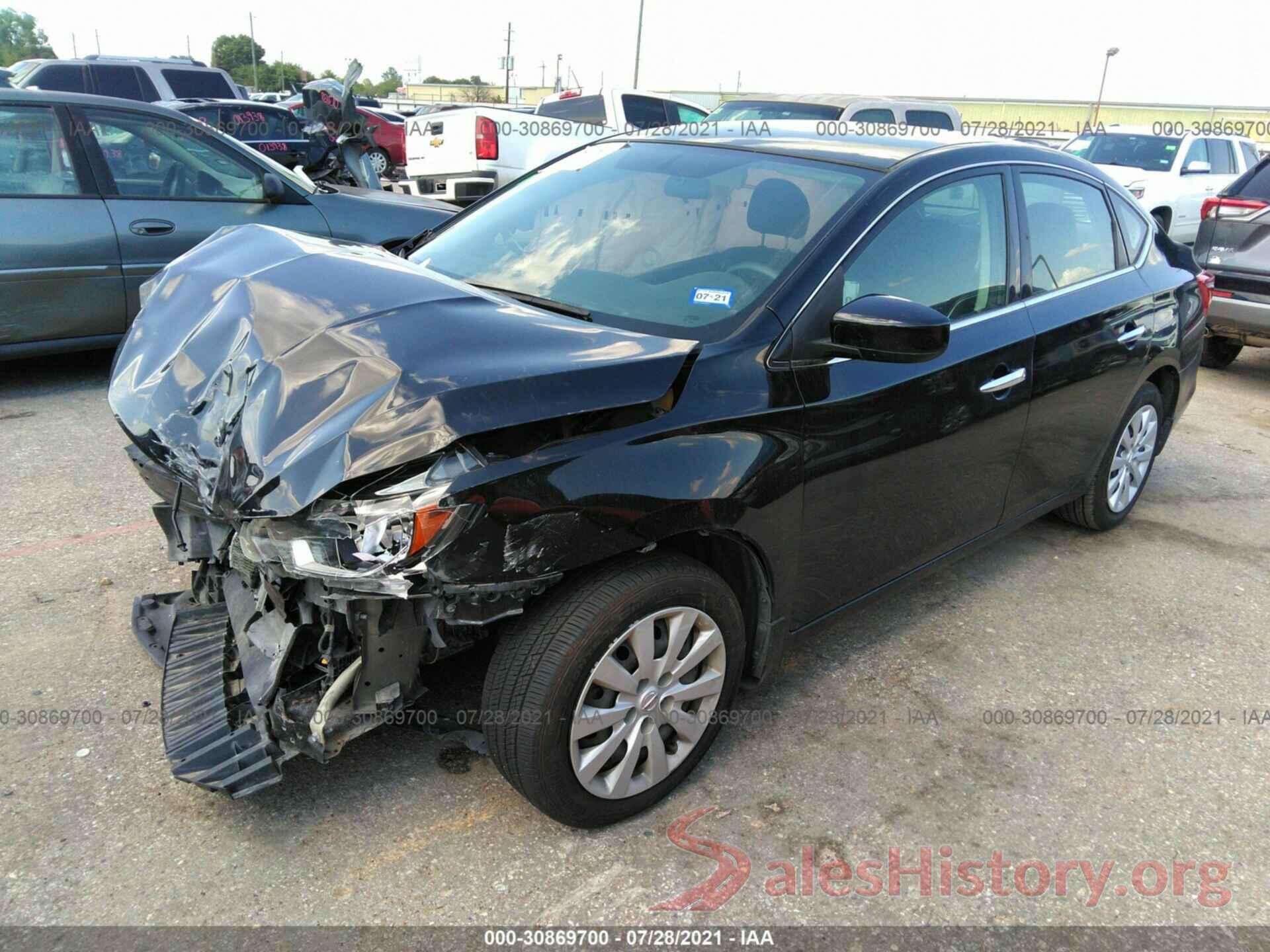 3N1AB7APXGY334090 2016 NISSAN SENTRA