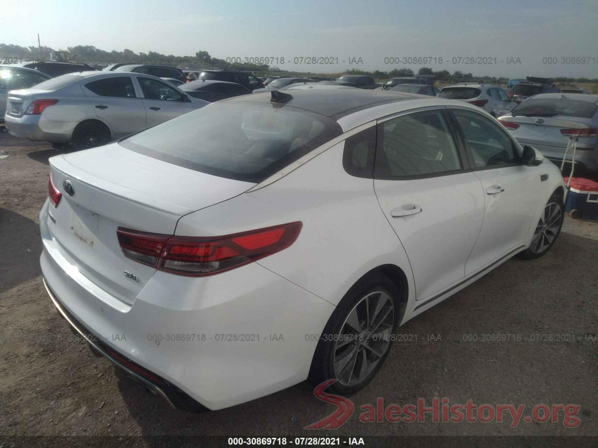 5XXGV4L24GG022600 2016 KIA OPTIMA