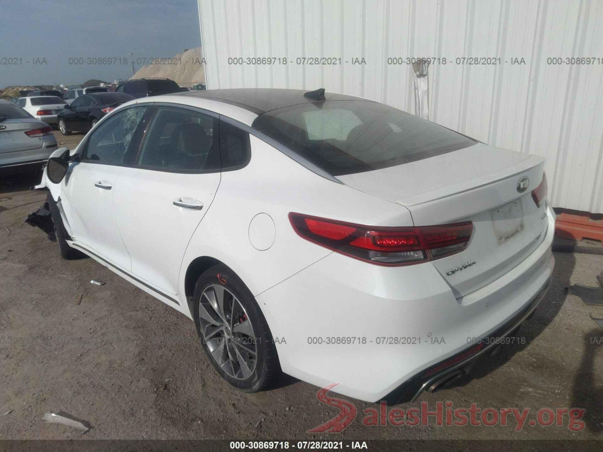 5XXGV4L24GG022600 2016 KIA OPTIMA