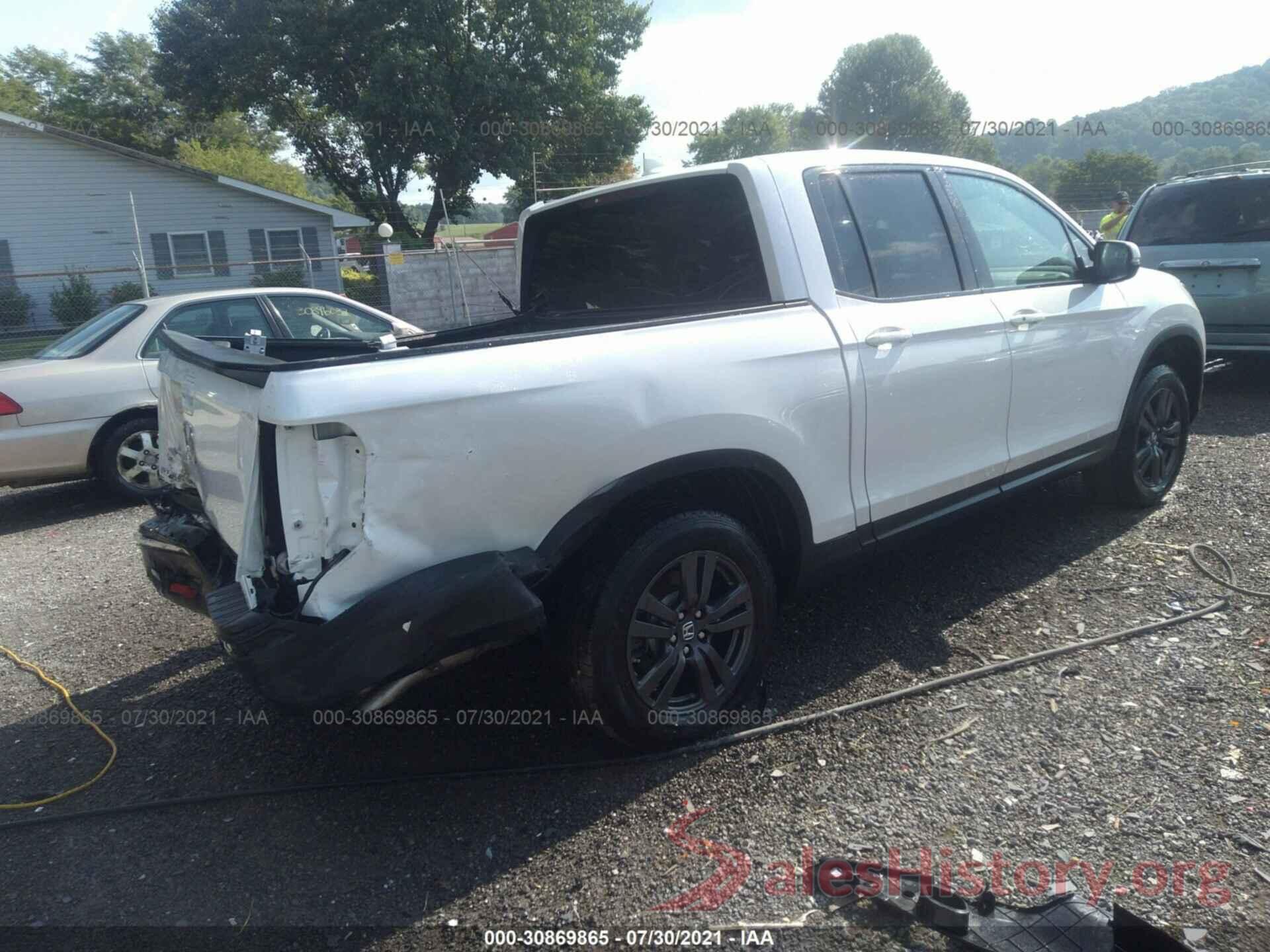 5FPYK3F19KB046145 2019 HONDA RIDGELINE