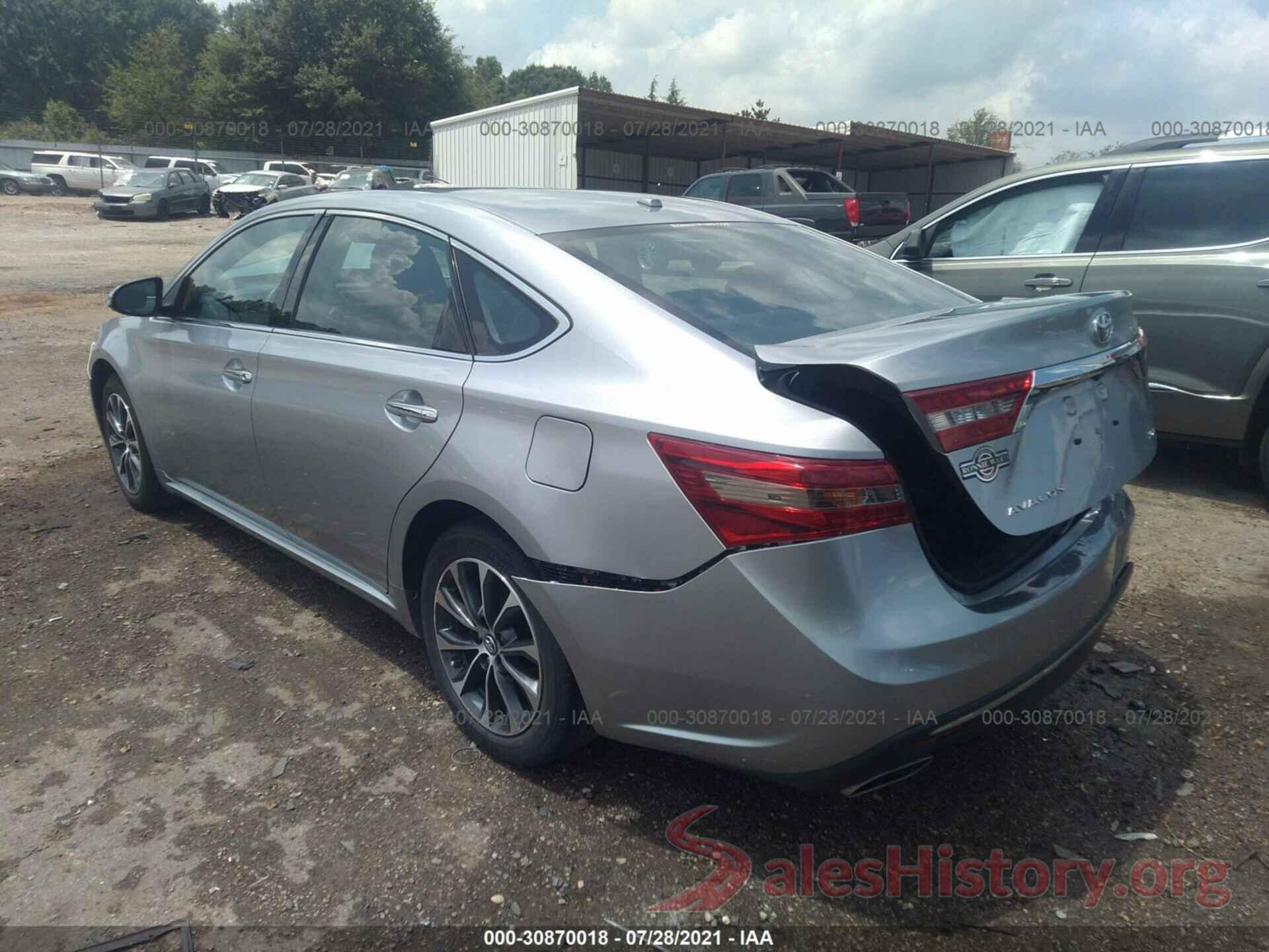 4T1BK1EBXGU223972 2016 TOYOTA AVALON