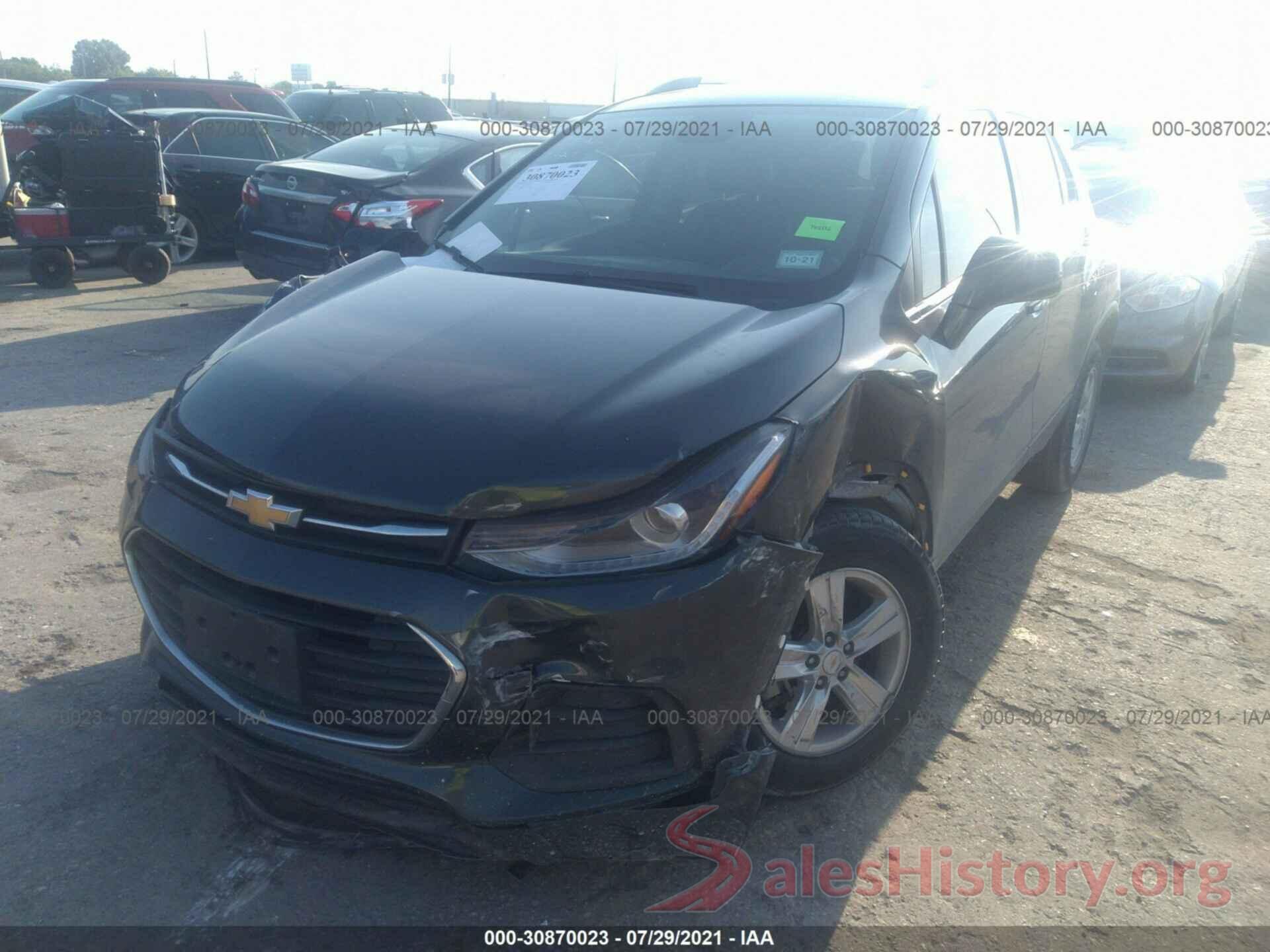 KL7CJLSB9JB721169 2018 CHEVROLET TRAX