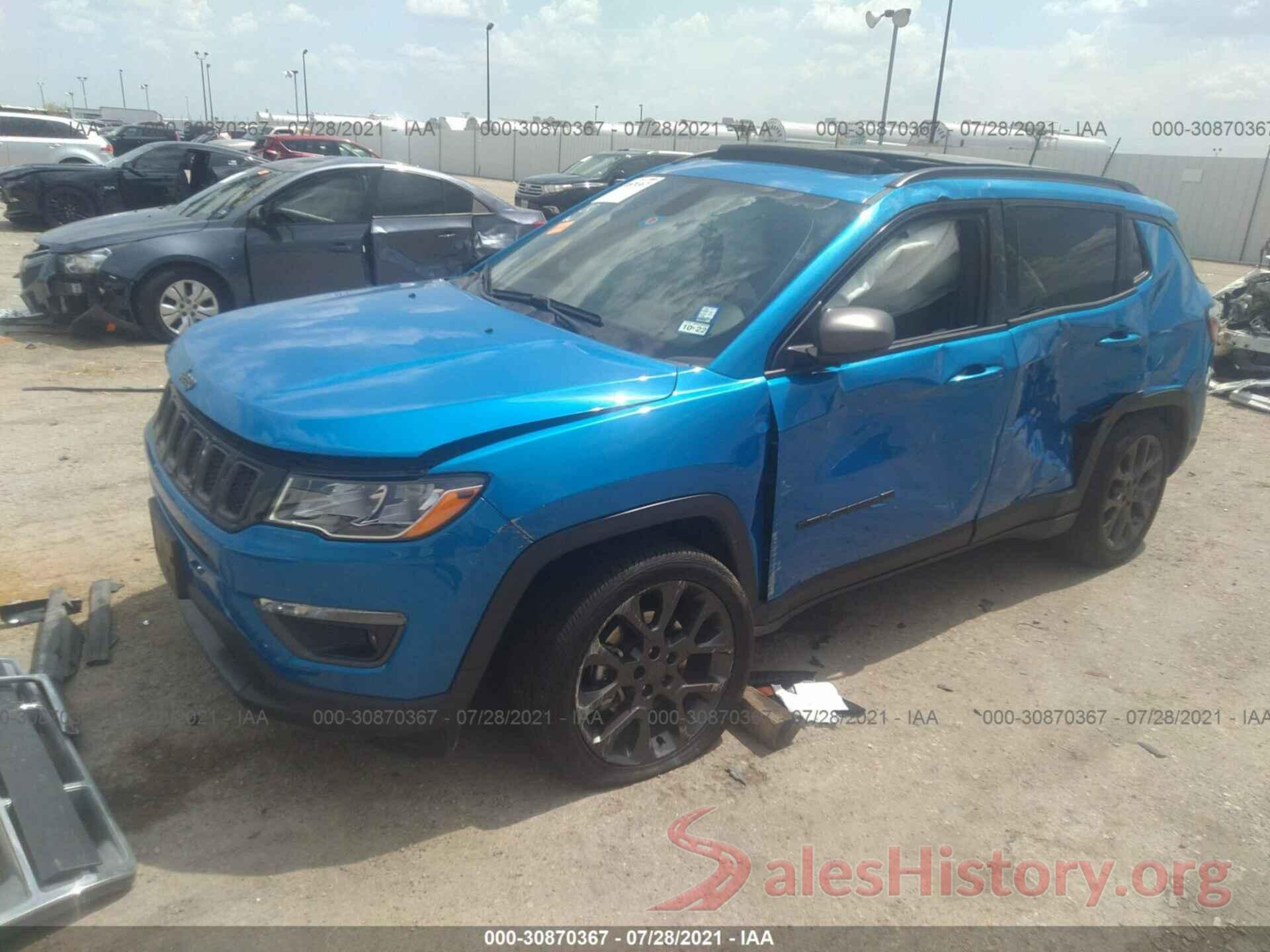 3C4NJCEB6MT522901 2021 JEEP COMPASS