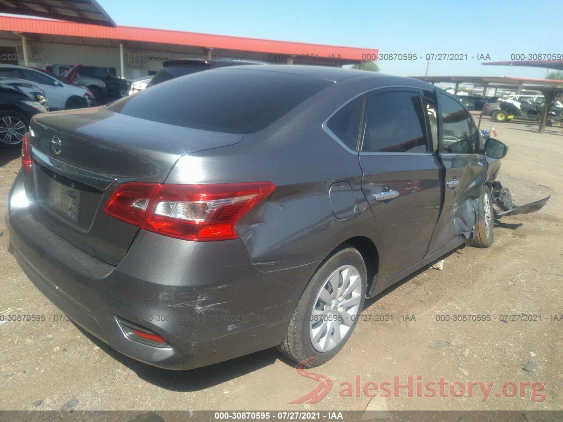 3N1AB7AP2KY447511 2019 NISSAN SENTRA