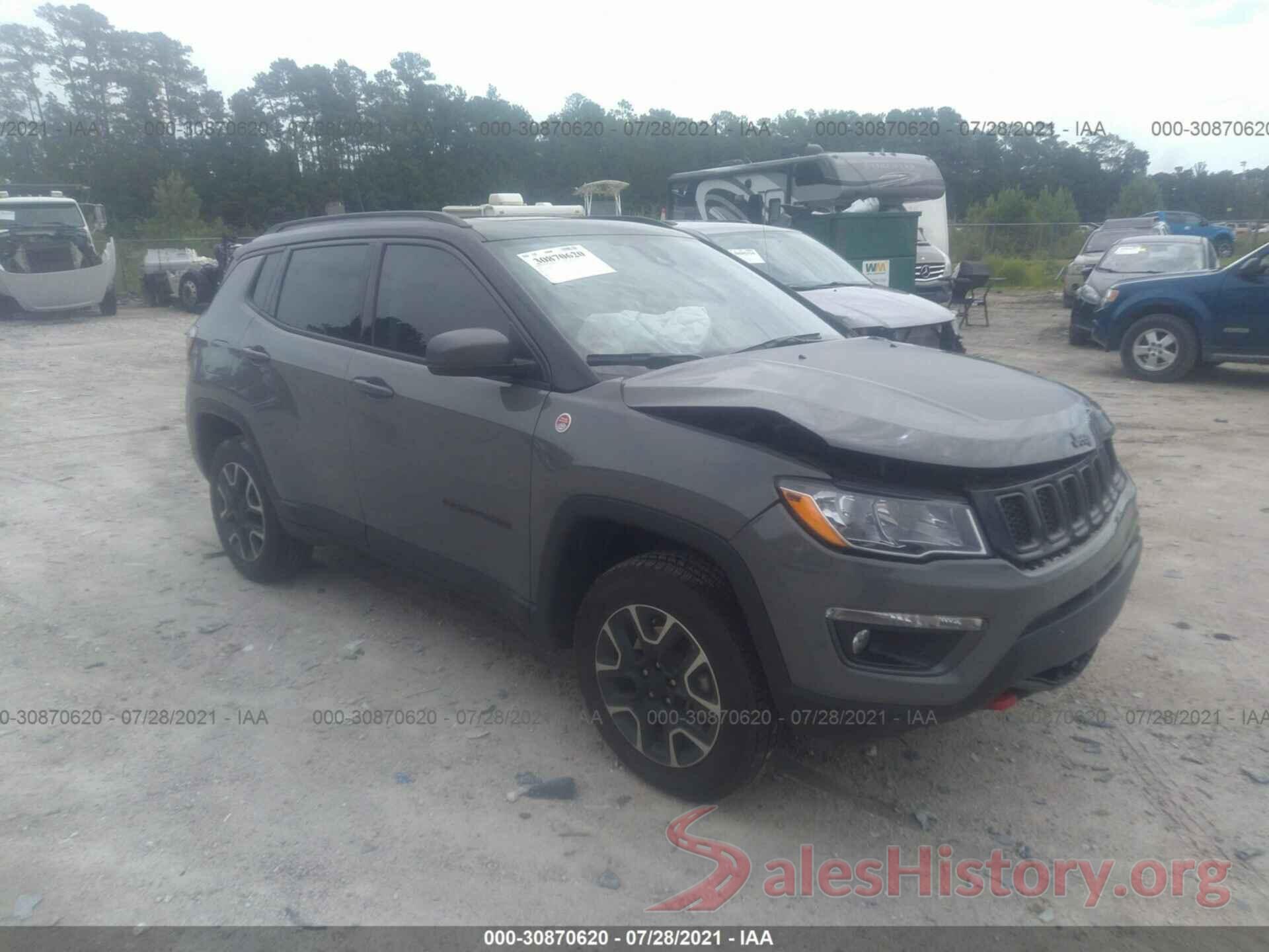 3C4NJDDB8MT504231 2021 JEEP COMPASS