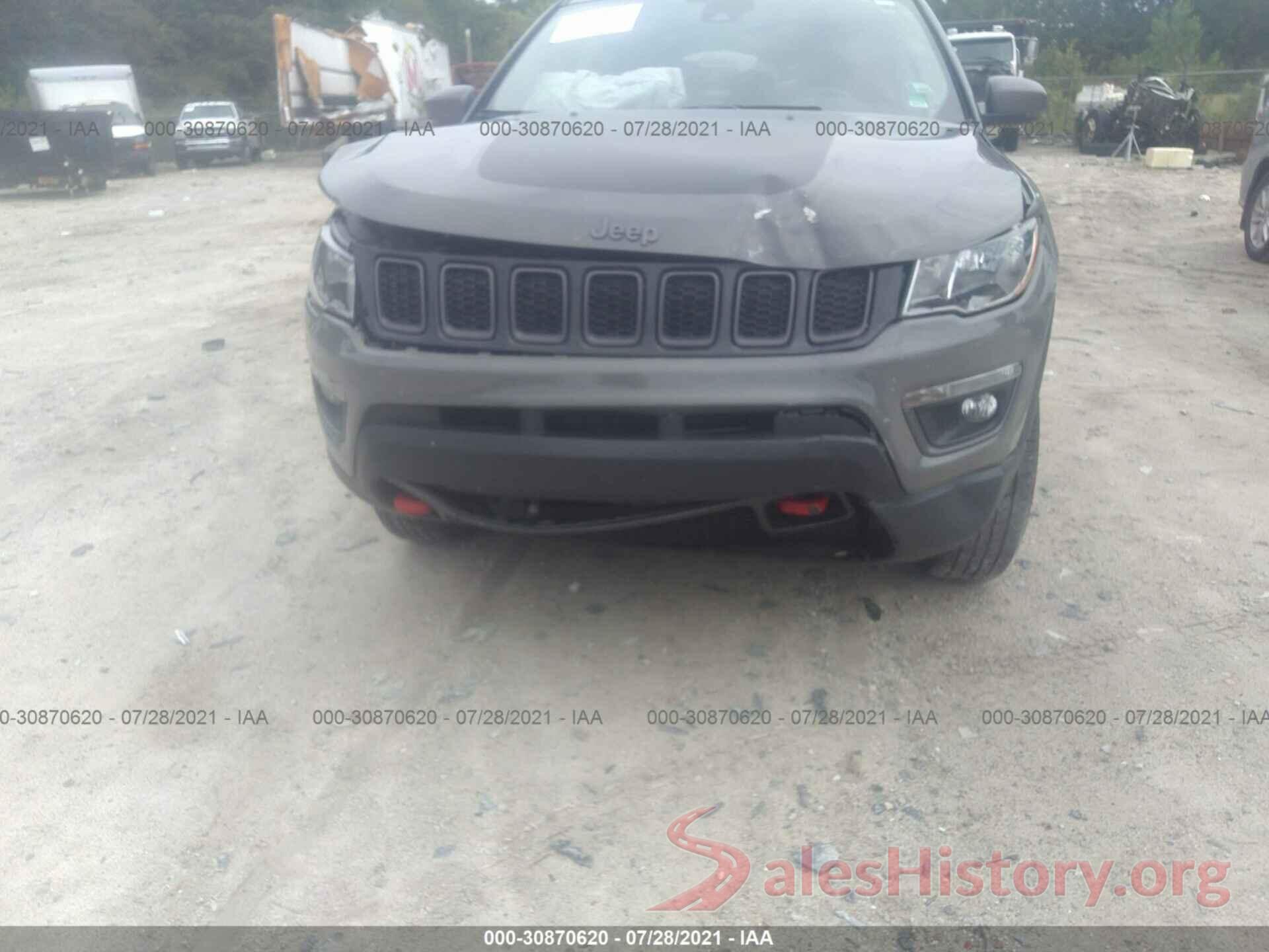 3C4NJDDB8MT504231 2021 JEEP COMPASS