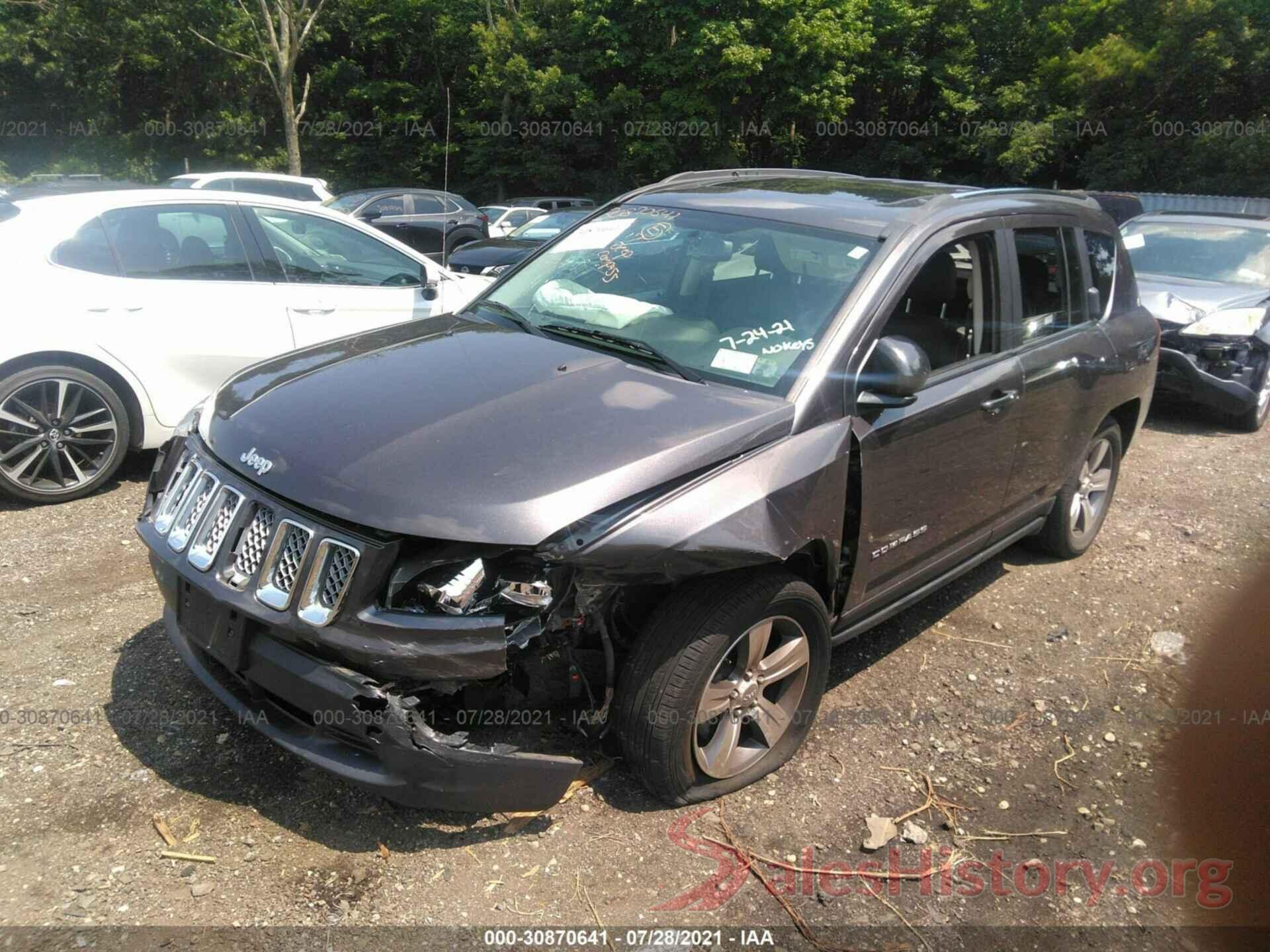 1C4NJDEB6HD169853 2017 JEEP COMPASS