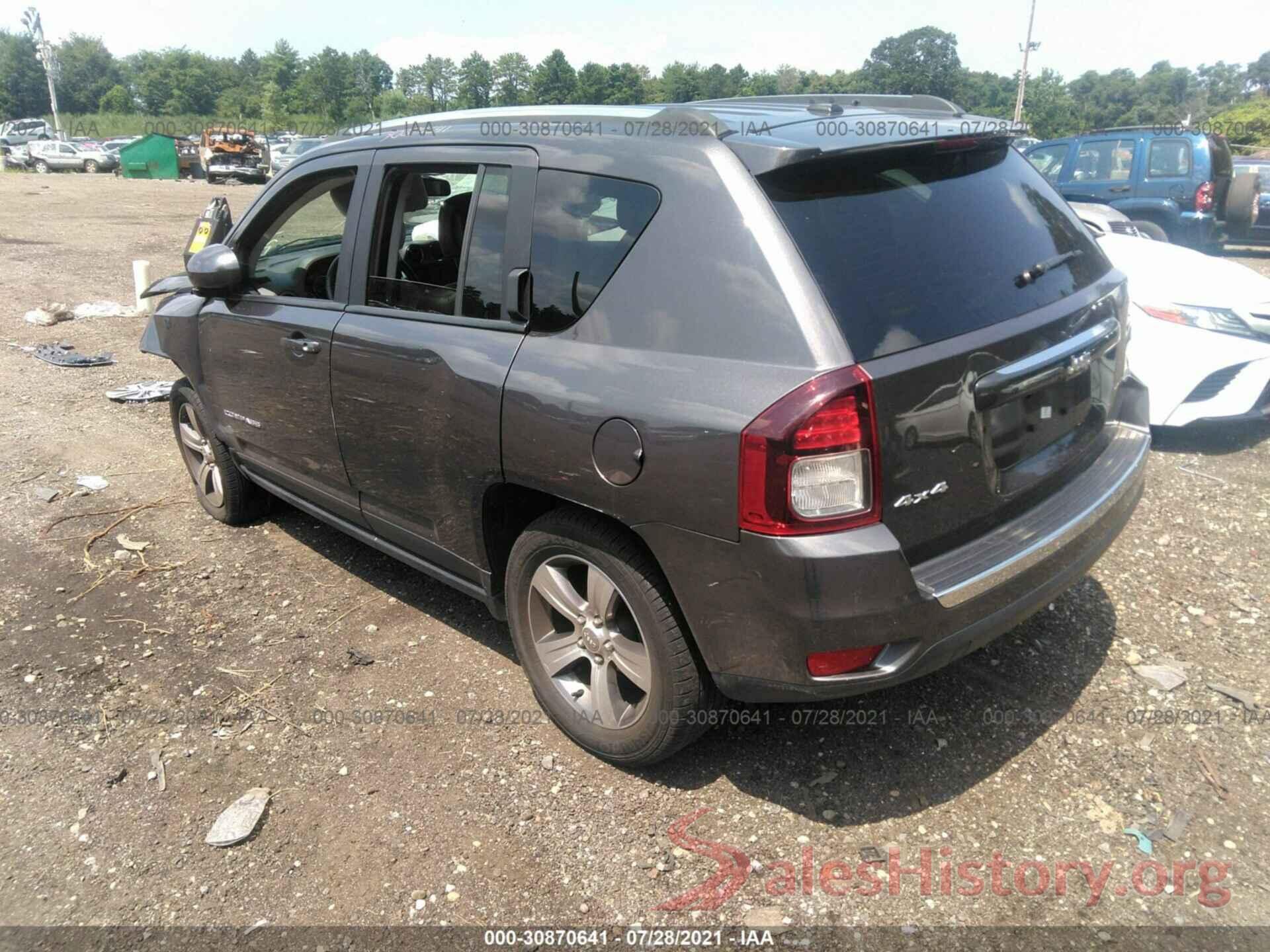 1C4NJDEB6HD169853 2017 JEEP COMPASS