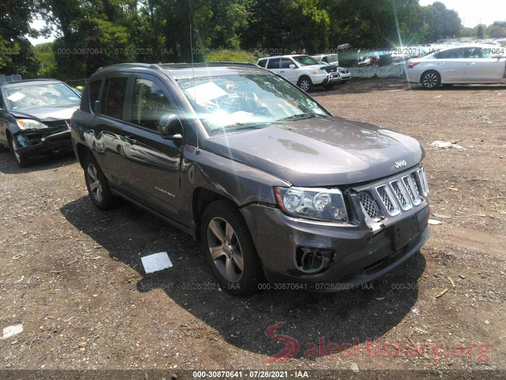 1C4NJDEB6HD169853 2017 JEEP COMPASS