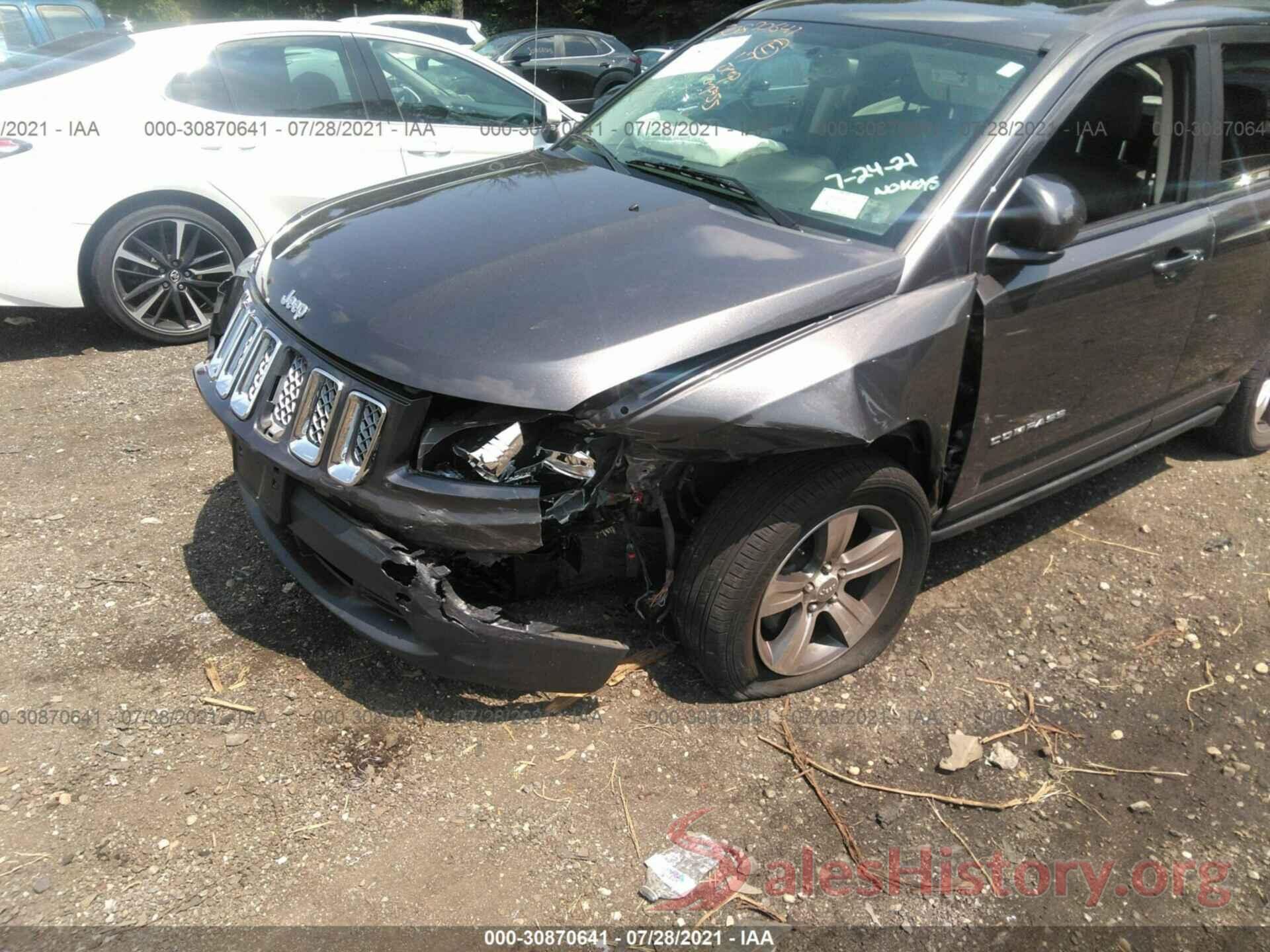 1C4NJDEB6HD169853 2017 JEEP COMPASS