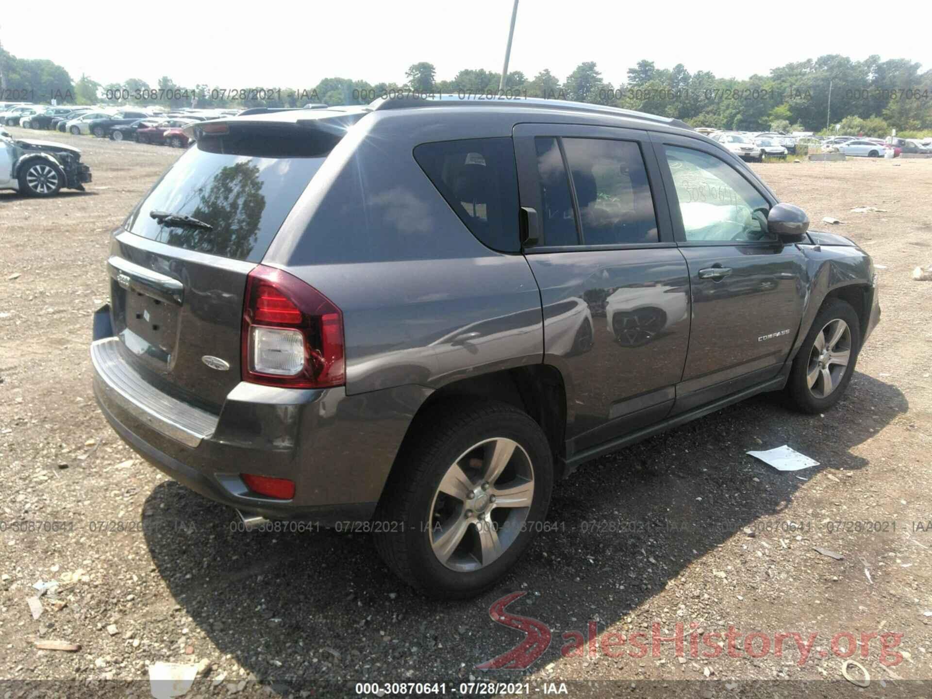 1C4NJDEB6HD169853 2017 JEEP COMPASS