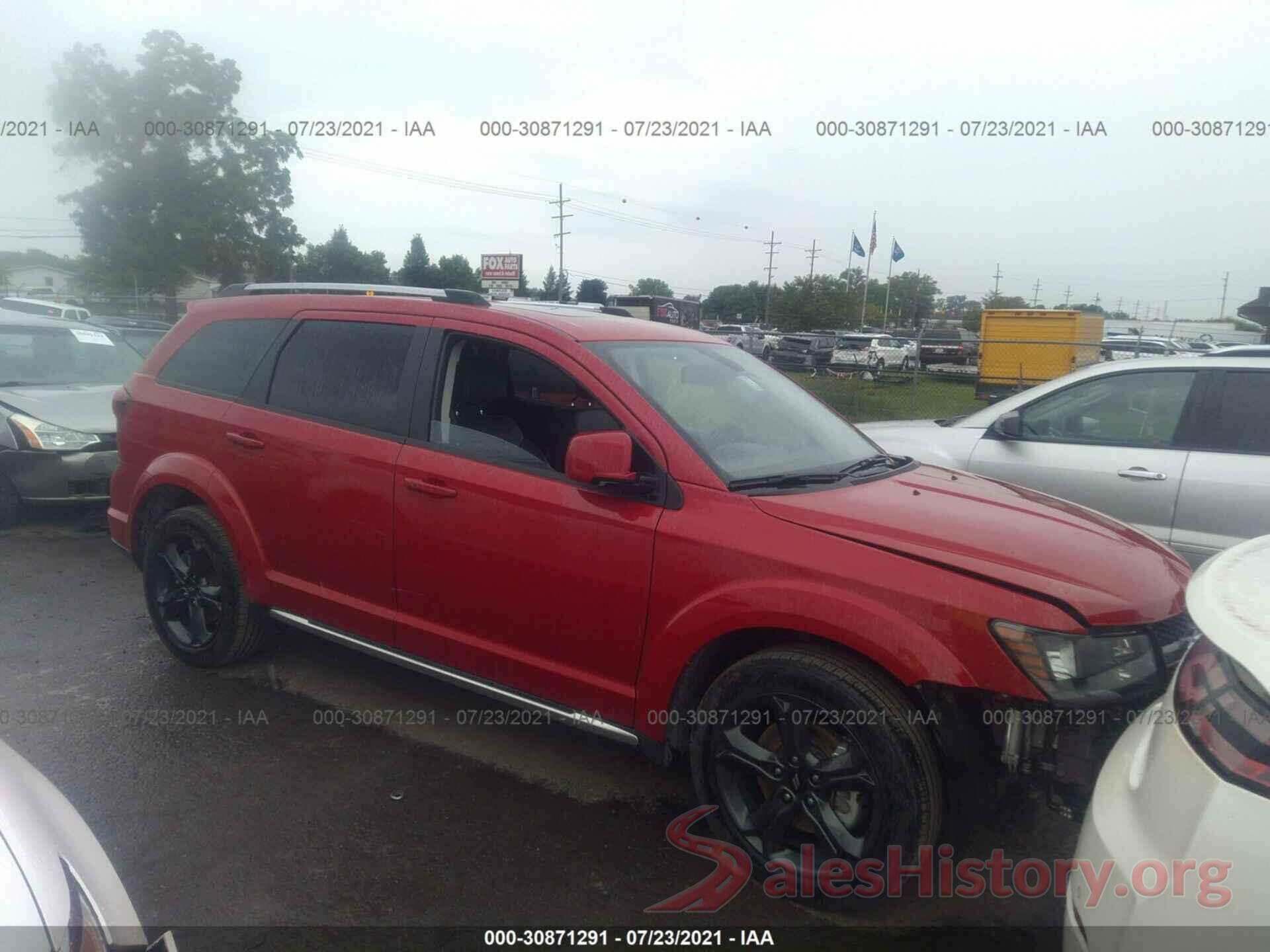 3C4PDCGBXLT193650 2020 DODGE JOURNEY