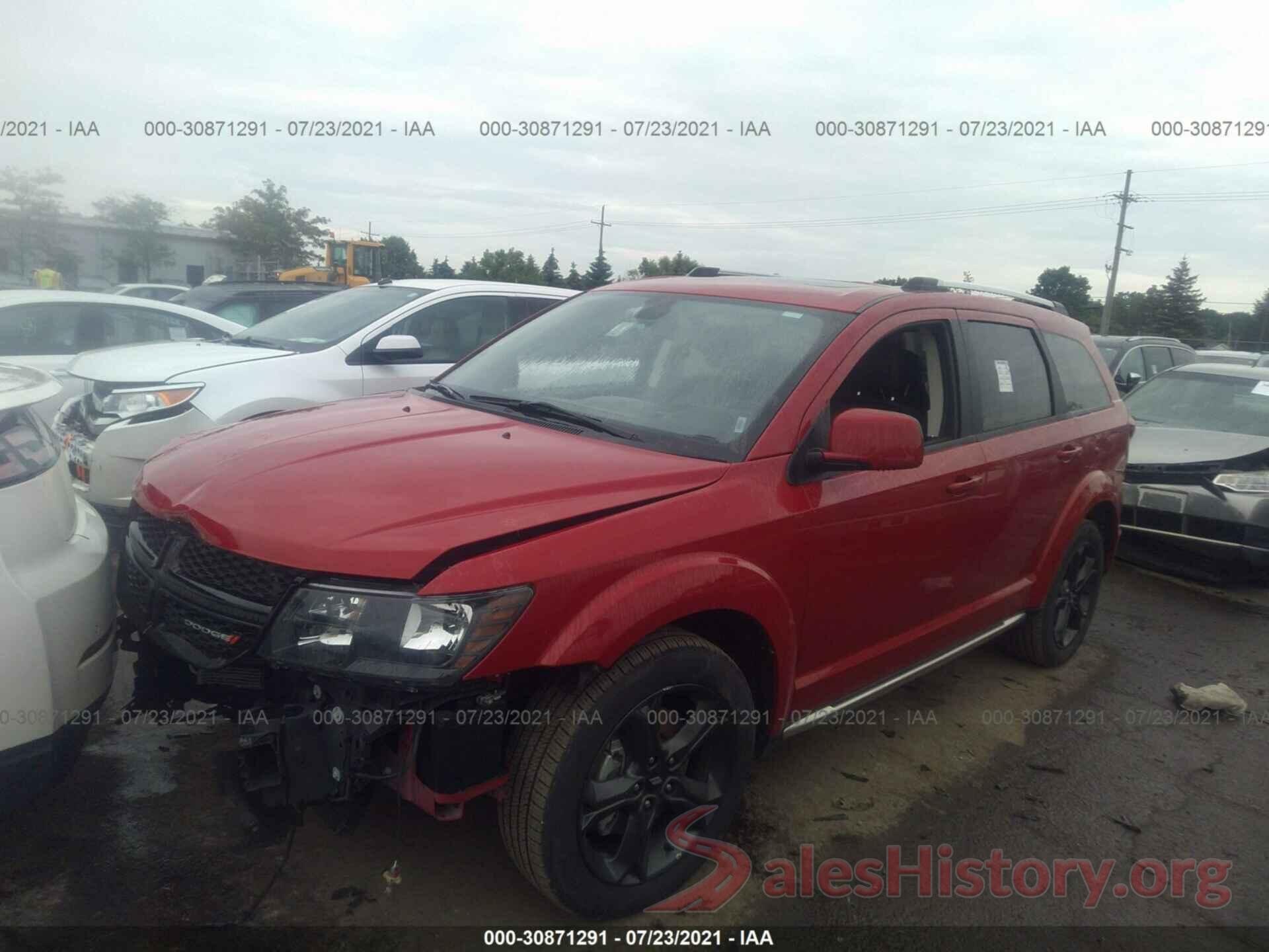 3C4PDCGBXLT193650 2020 DODGE JOURNEY